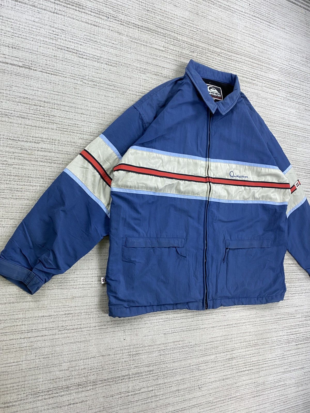 Japanese Brand × Quiksilver × Vintage Vintage Quicksilver Snow Wear Zipper Jacket Size US XL / EU 56 / 4 - 3 Thumbnail