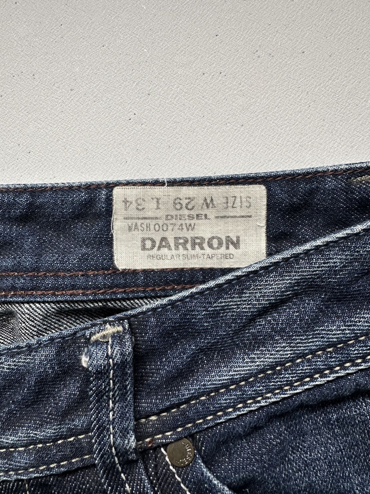 Diesel Diesel Darron Denim Jeans Avant Garde Size US 29 - 8 Thumbnail