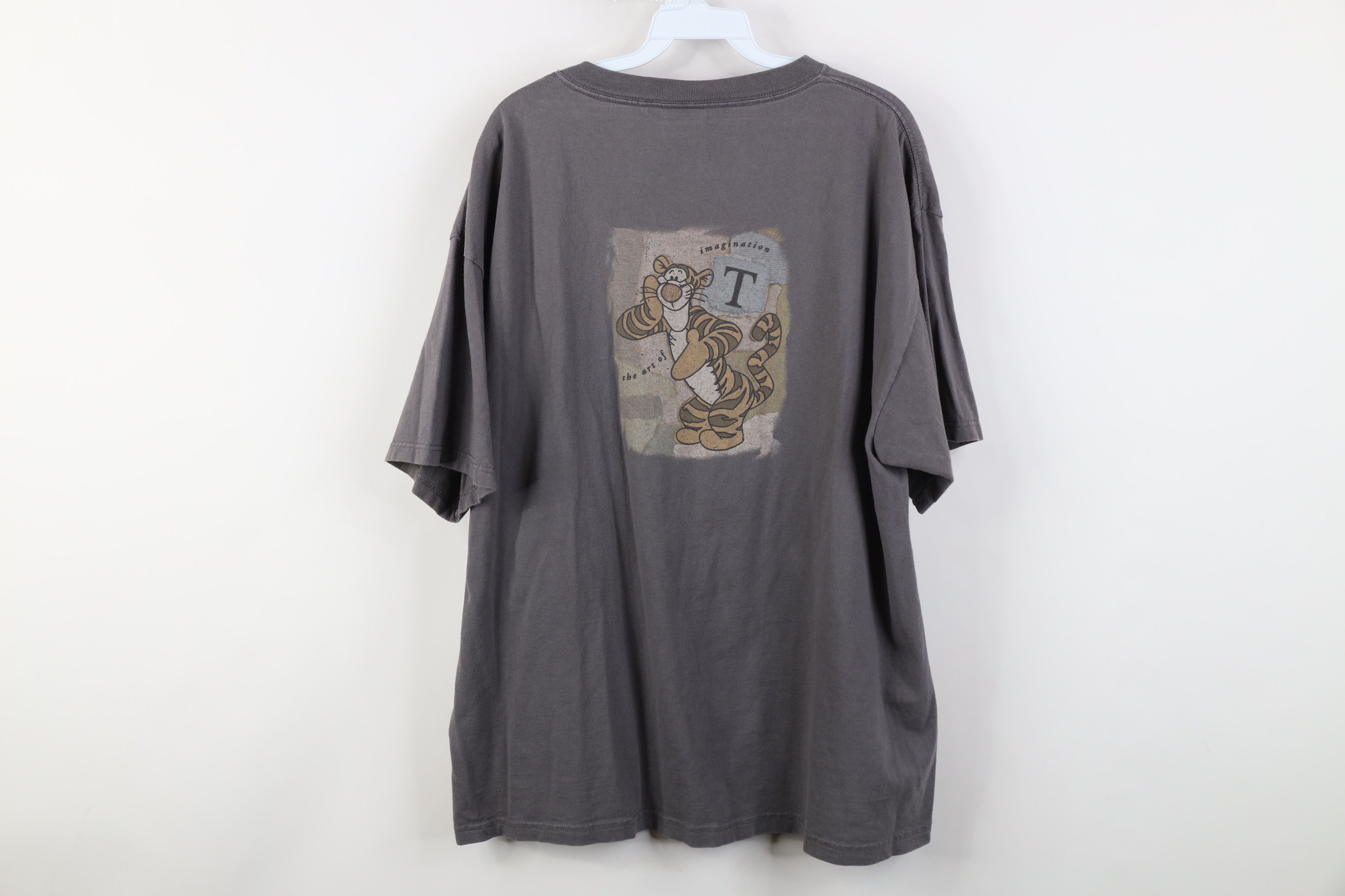 Disney Vintage 90s Y2K Disney Winnie the Pooh Tigger Tiger T-Shirt Size US XL / EU 56 / 4 - 11 Thumbnail