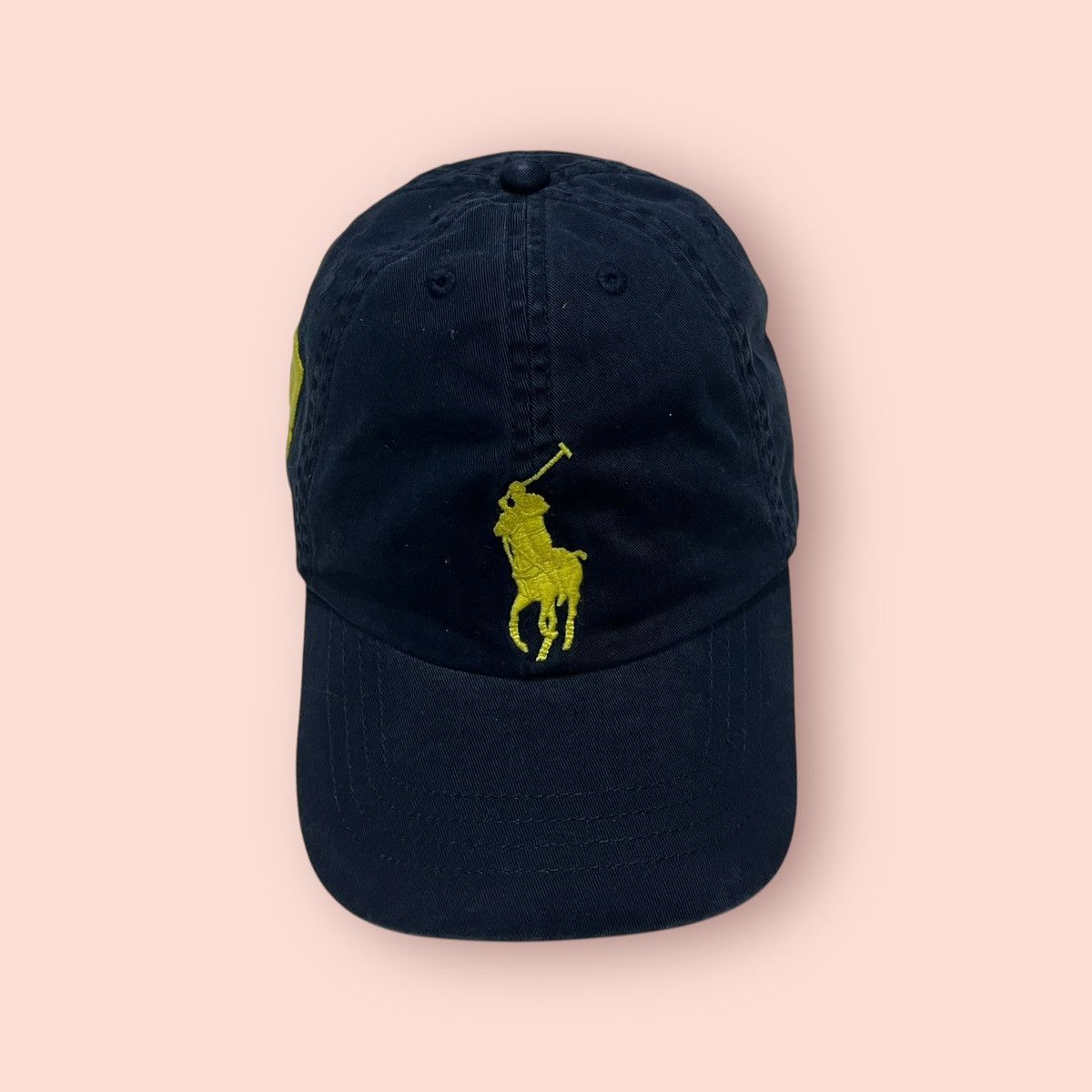 Polo Ralph Lauren × RRL Ralph Lauren × Ralph Lauren VINTAGE POLO RALPH LAUREN NO.3 BIG PONY STRAPBACK Size ONE SIZE - 2 Thumbnail