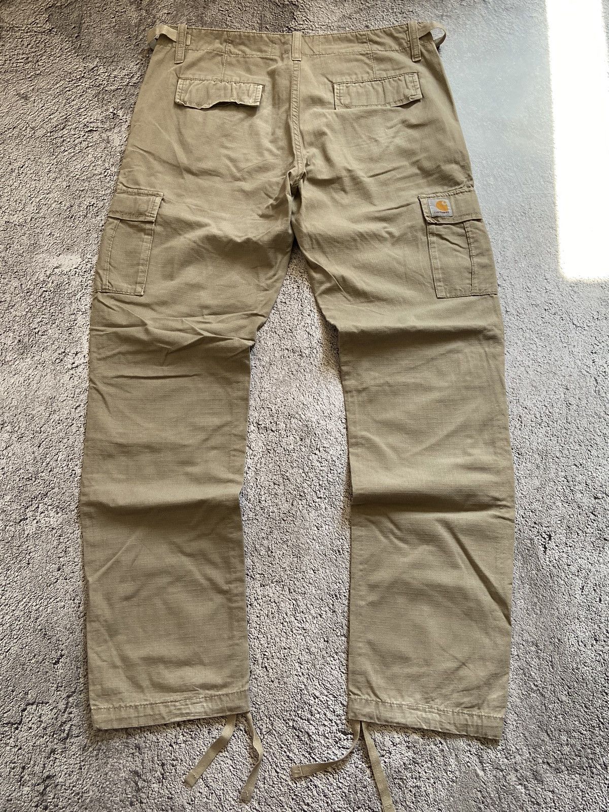 Carhartt × Vintage Vintage Carhartt Faded Distressed Cargo Pants Size US 29 - 2 Thumbnail