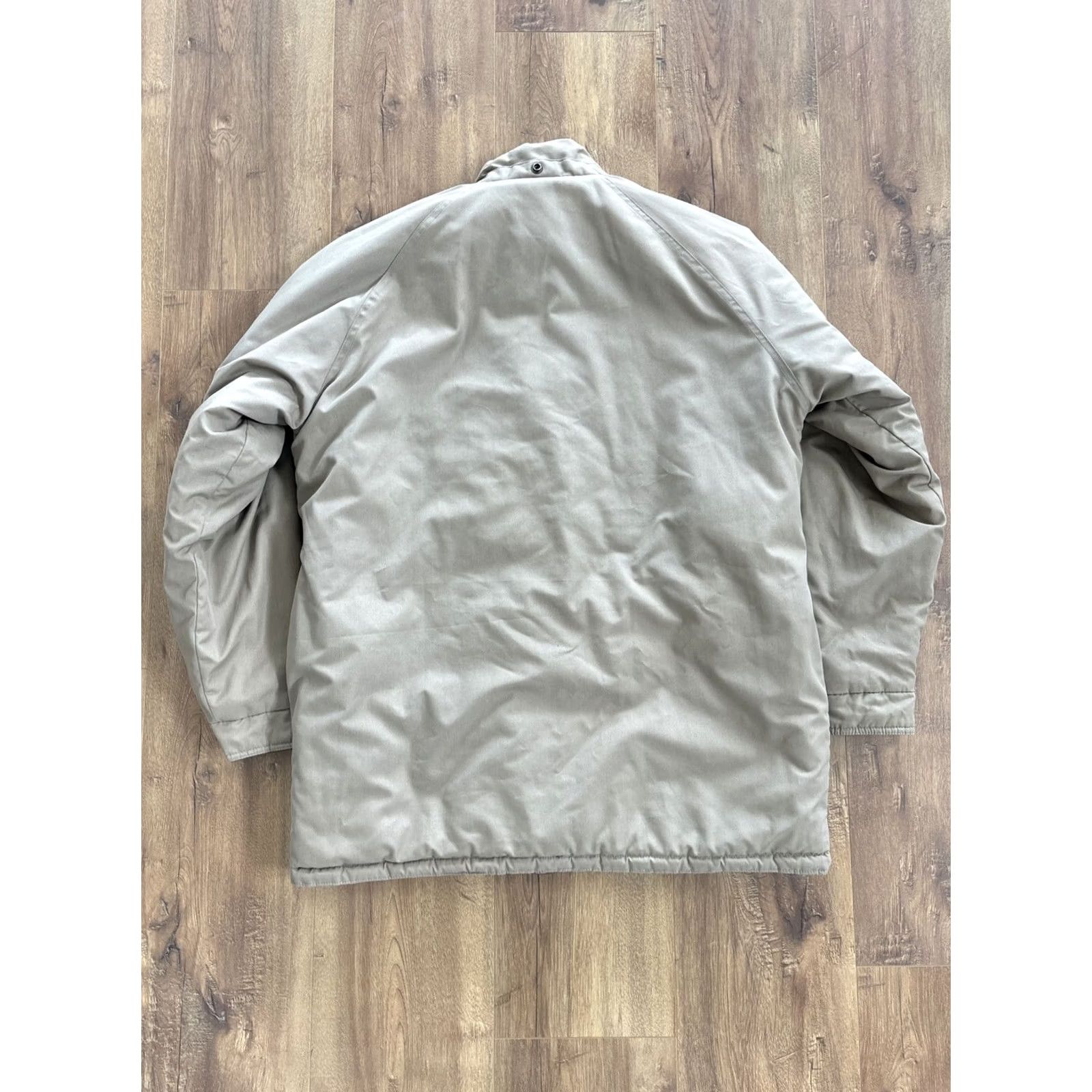 John Deere VINTAGE John Deere Trucker Jacket Mens XL Brown Puffer Work Coat 80s Farm Full Zip Reversible Size US XL / EU 56 / 4 - 8 Thumbnail