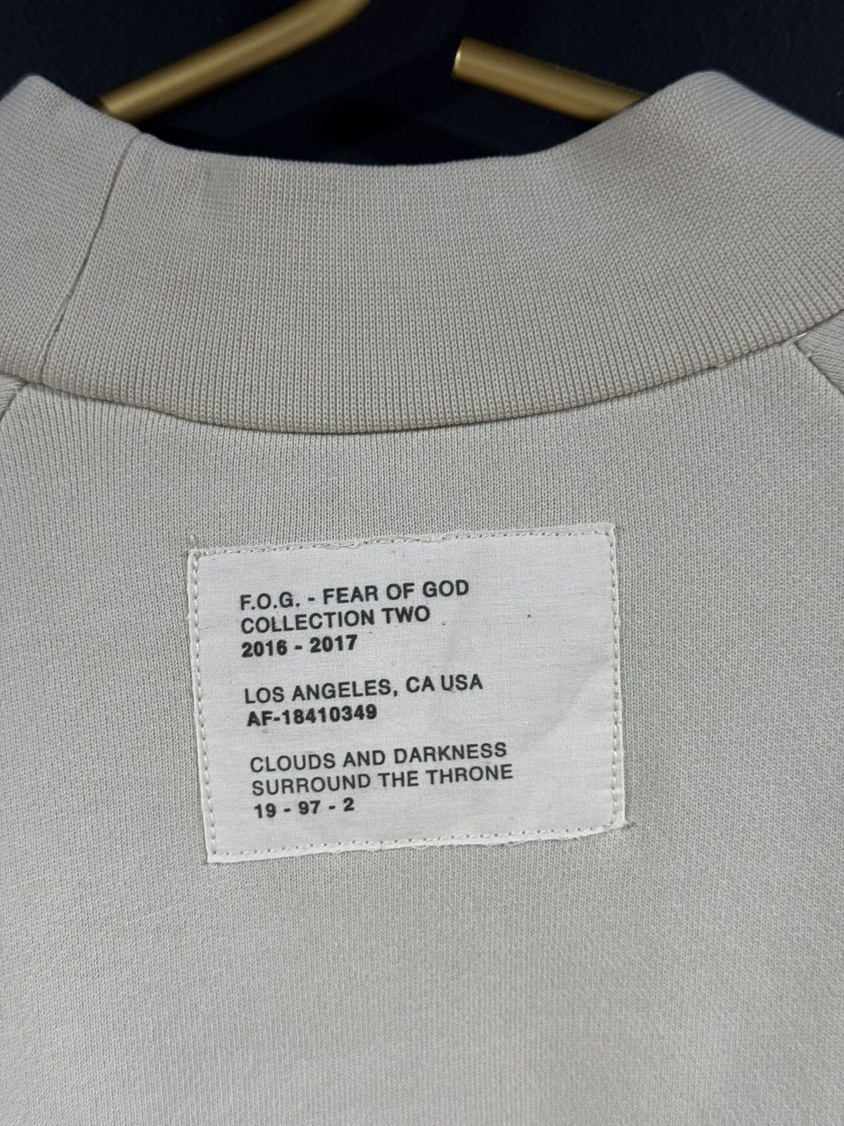 Fear of God FOG Fear of God Collection Two 2 2016 - 2017 Mock Neck M Size US M / EU 48-50 / 2 - 11 Thumbnail