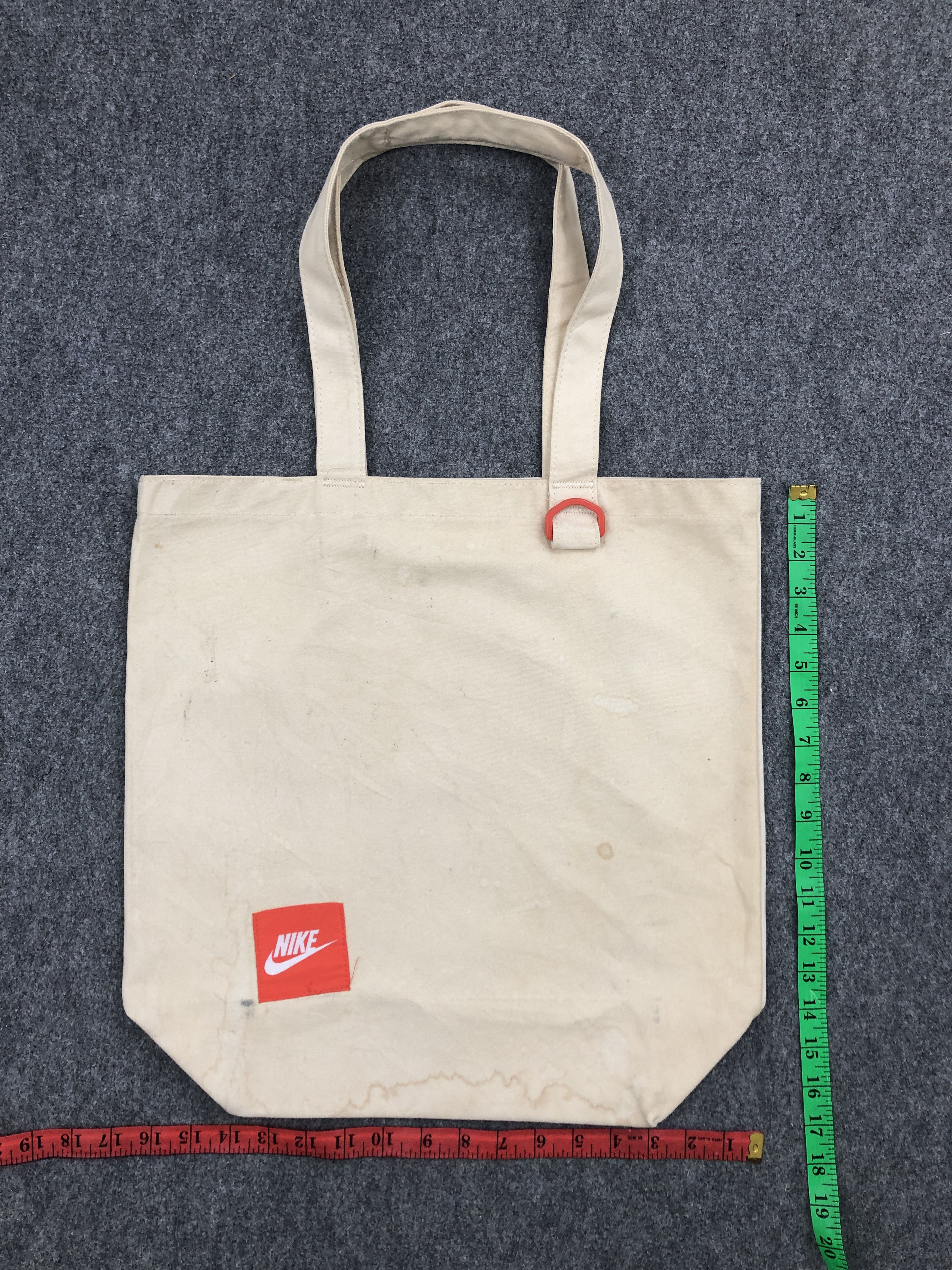 Nike × Vintage Vintage Nike Spellout Totebag BG0136 Size ONE SIZE - 5 Thumbnail