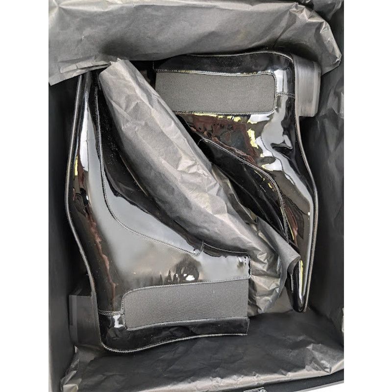 Saint Laurent Paris o1rshd1 Leather Paolo 30 Chelsea Boots in Nero Size US 9 / EU 42 - 18 Thumbnail