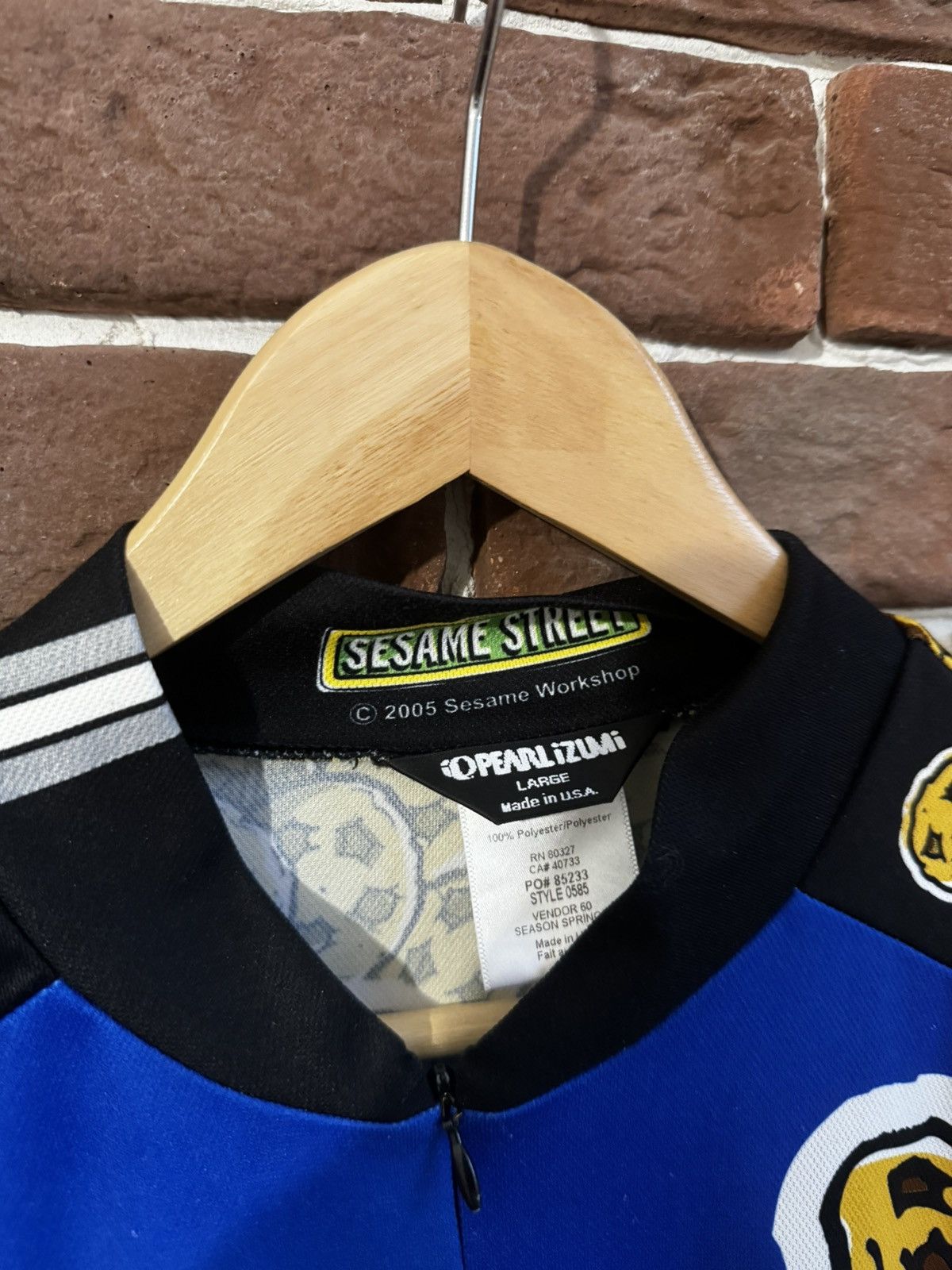PEARL iZUMi Pearl Izumi Cookie Monster Vintage Bike Jersey Hype Street Size US L / EU 52-54 / 3 - 6 Thumbnail