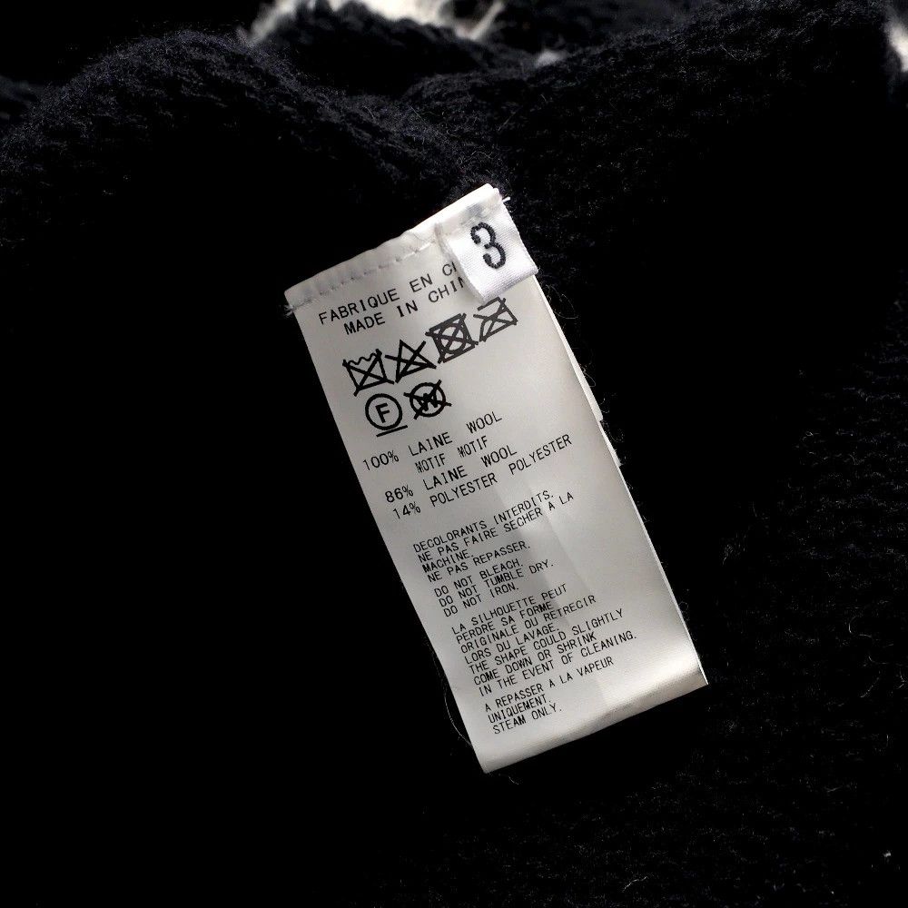Yohji Yamamoto Yohji Yamamoto 95AW Turtleneck Long Knit Sweater Skull Size US L / EU 52-54 / 3 - 8 Thumbnail