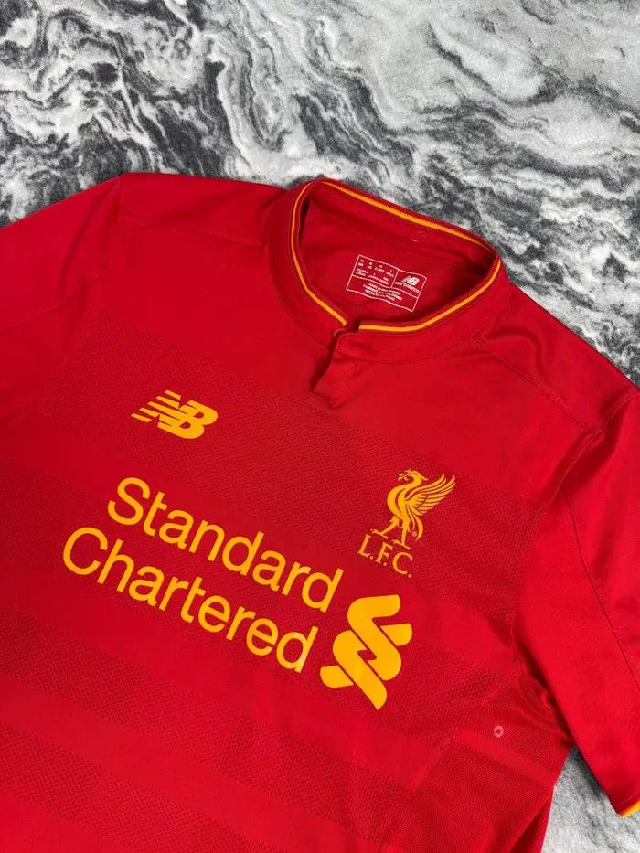 New Balance Liverpool 2016 2017 Mane #19 Home Shirt Soccer Jersey Size US M / EU 48-50 / 2 - 2 Thumbnail