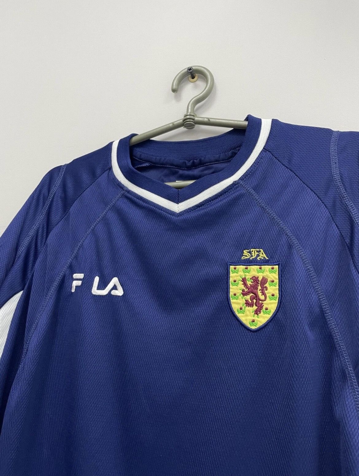 Fila Scotland 2000/2002 Home Football Shirt Soccer Jersey Fila Size US L / EU 52-54 / 3 - 2 Thumbnail