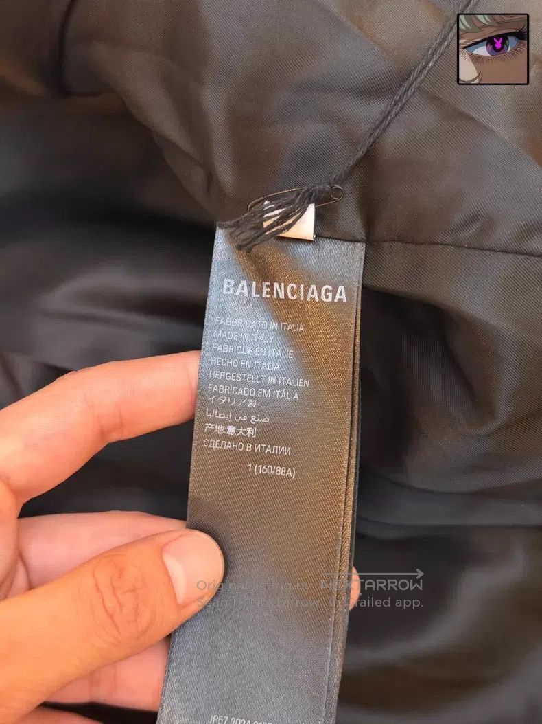 Balenciaga Balenciaga Double-ring leather jacket Size US S / EU 44-46 / 1 - 8 Thumbnail