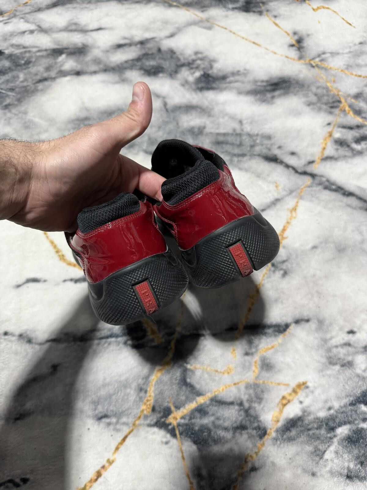 Prada Prada Americas Cup Dark Red/Black - Sz8US Size US 8 / EU 41 - 5 Thumbnail
