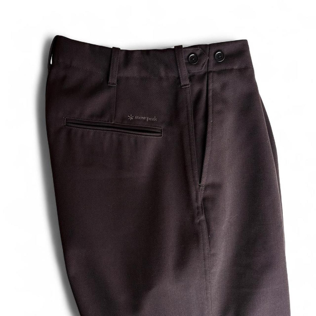 Snow Peak Snow Peak Japan AW 2024 Hybrid Wool Trousers M Dark Brown Size US 32 / EU 48 - 10 Thumbnail