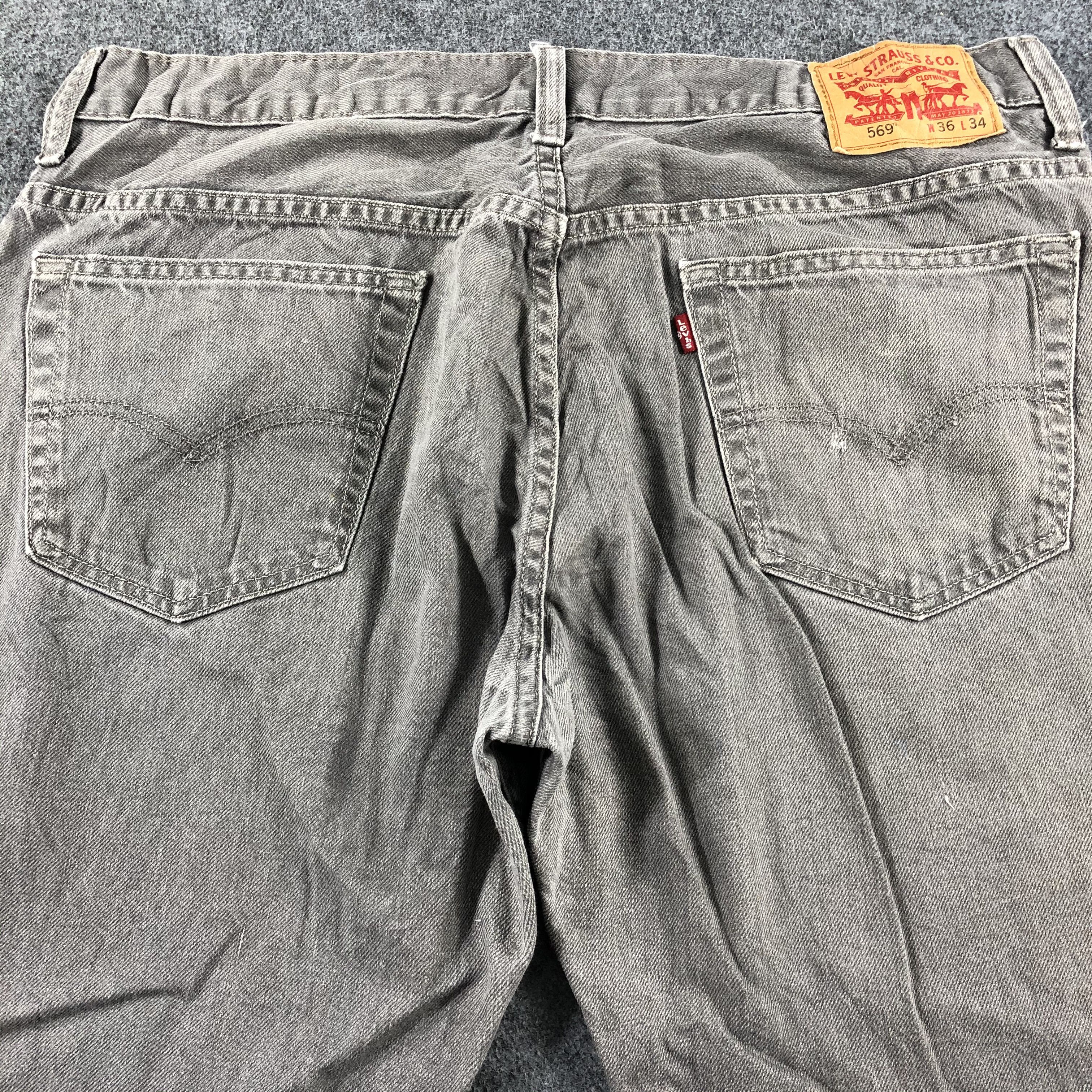 Levi's Vintage Levis 569 Jeans-J2488 Size US 37 - 4 Thumbnail