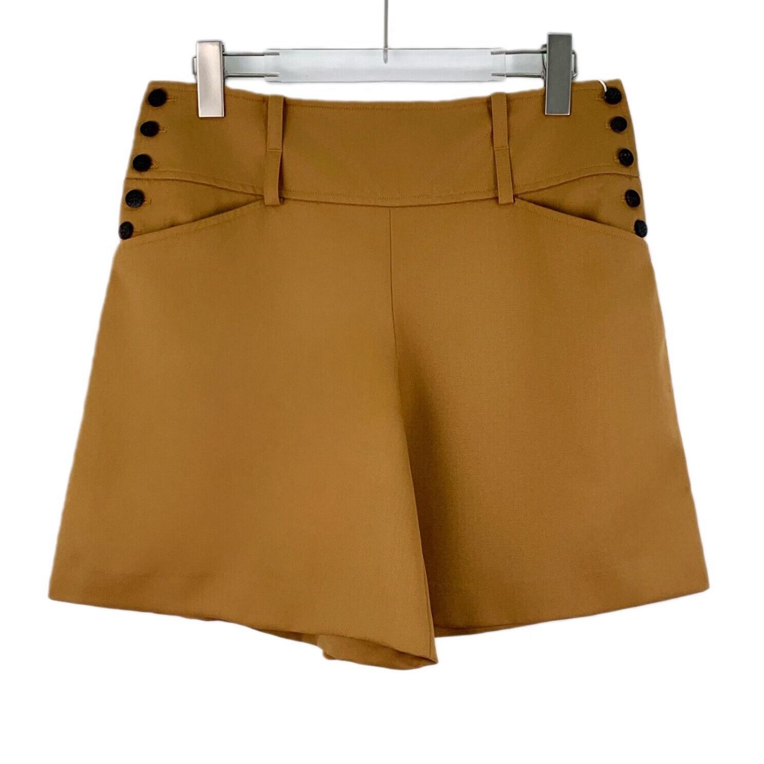 Hermes Hermes Retro Wool Brown Pants 38 Women Size 38" / US 16 / IT 52 - 1 Thumbnail