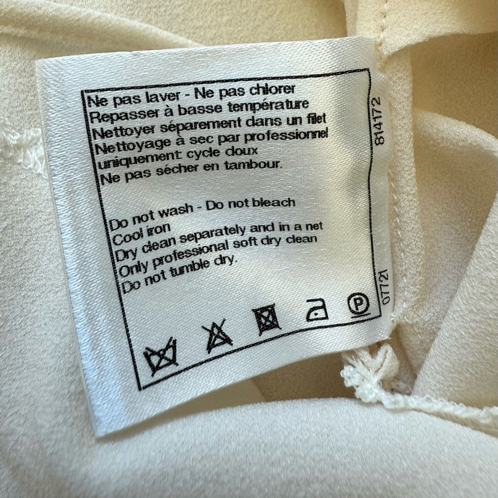 Chanel CHANEL women blouse size 40 FR or size 8 US Authentic 3800$ Size M / US 6-8 / IT 42-44 - 15 Thumbnail