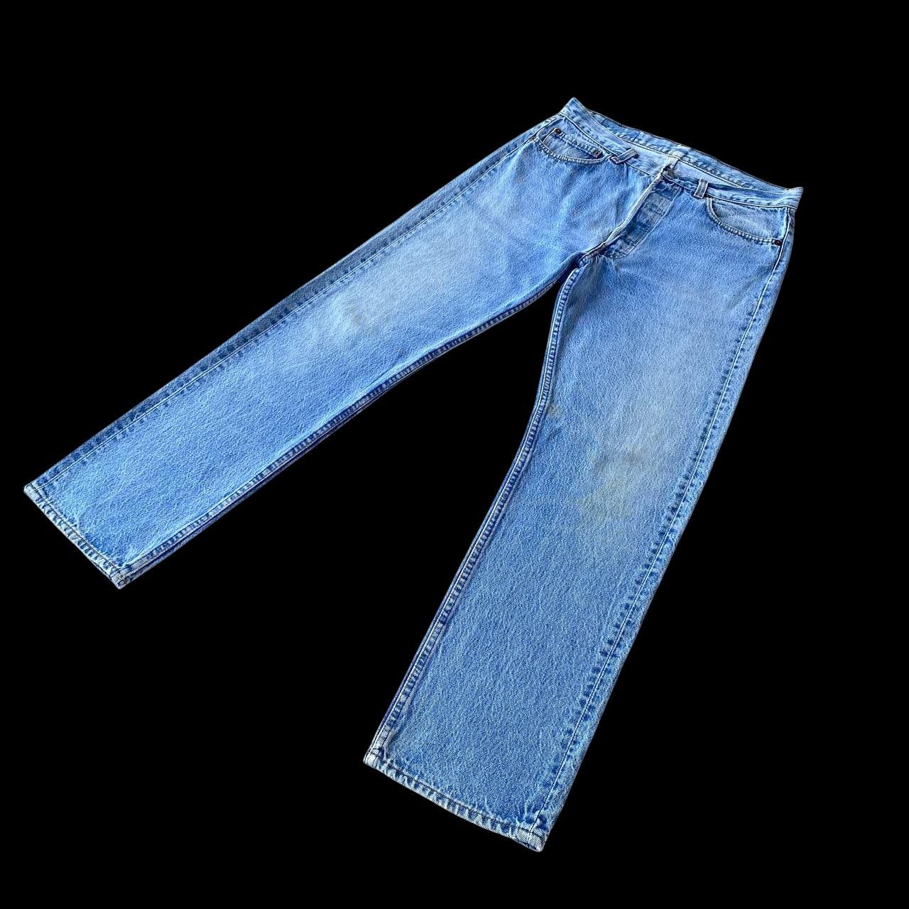 Levi's Vintage Clothing VINTAGE 80S LEVIS 501 LIGHTWASH FADED W33X30.5" Size US 33 - 2 Thumbnail