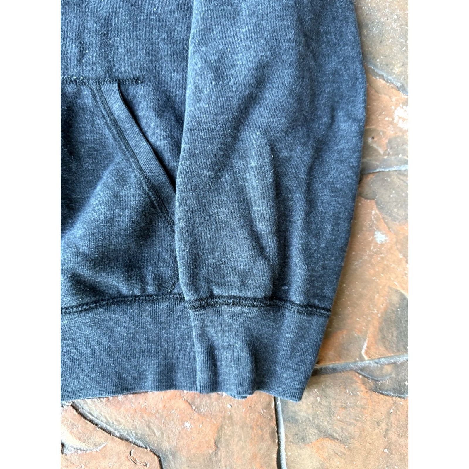Polo Ralph Lauren Polo Ralph Lauren Hoodie Sweatshirt Zip Up Large Gray Cotton Blend Knit Full Zip Hooded Pockets Logo Men Size US L / EU 52-54 / 3 - 5 Thumbnail