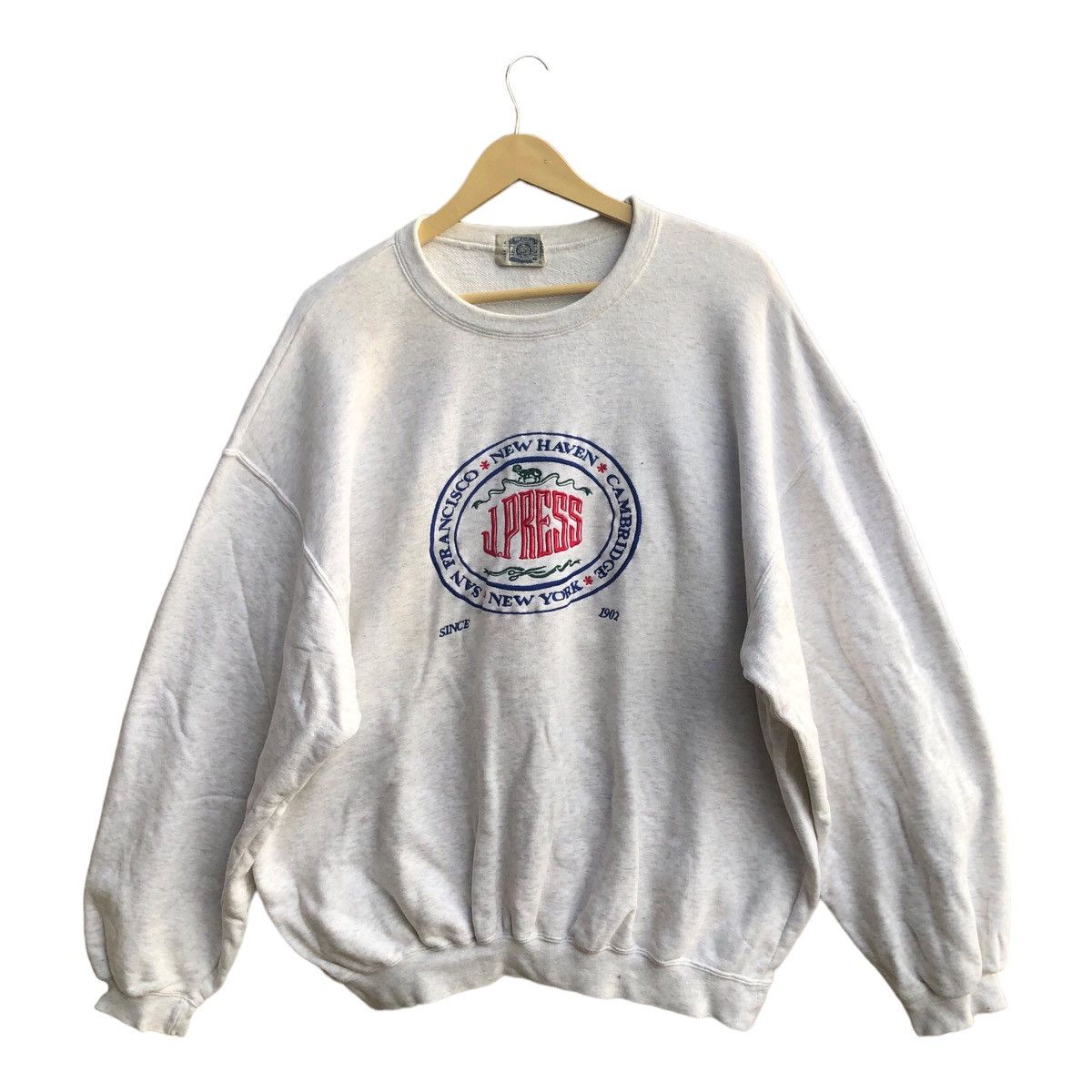 Japanese Brand J. Press New York Oversized Sweatshirt Size US XXL / EU 58 / 5 - 1 Thumbnail