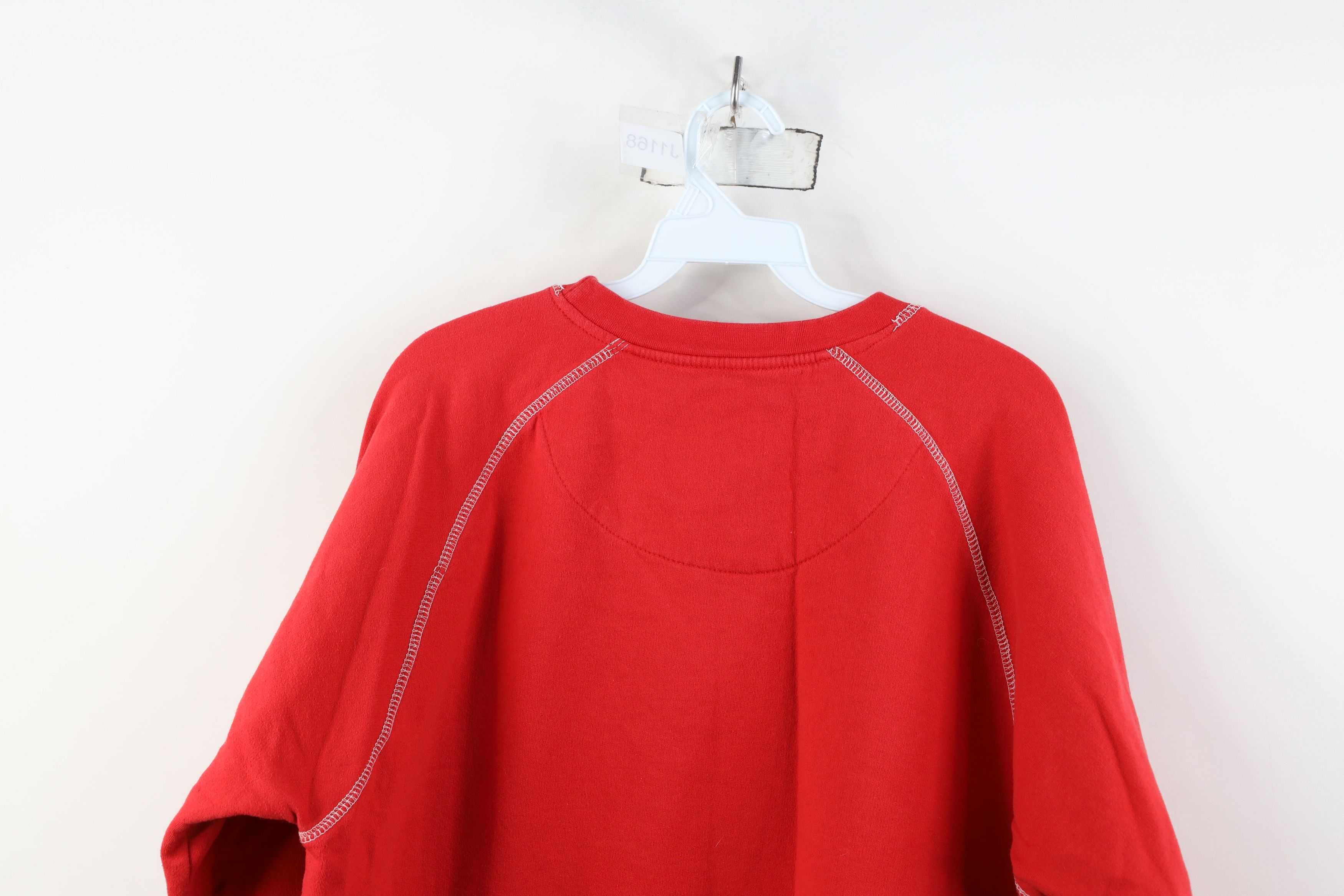 Vintage Vintage Y2K Detroit Red Wings Hockey Crewneck Sweatshirt Size US XL / EU 56 / 4 - 11 Thumbnail