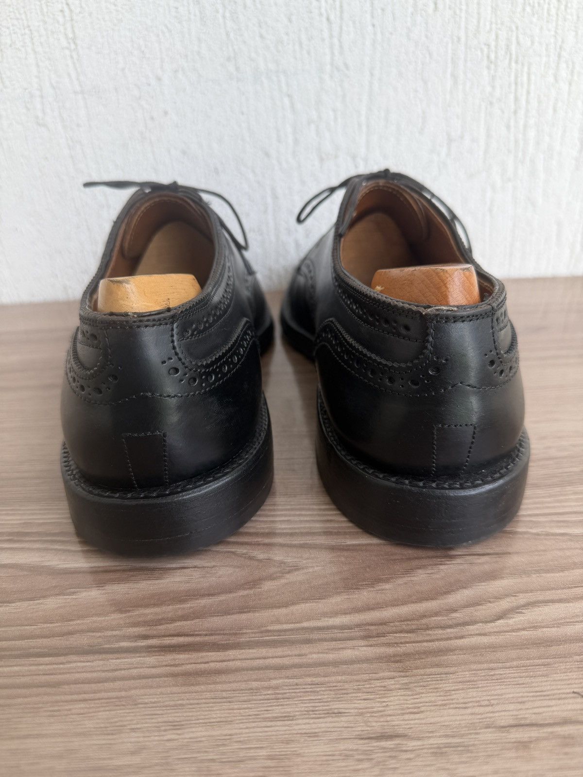 Alden × Drake's Shell cordovan brogue derby Size US 8.5 / EU 41-42 - 15 Thumbnail