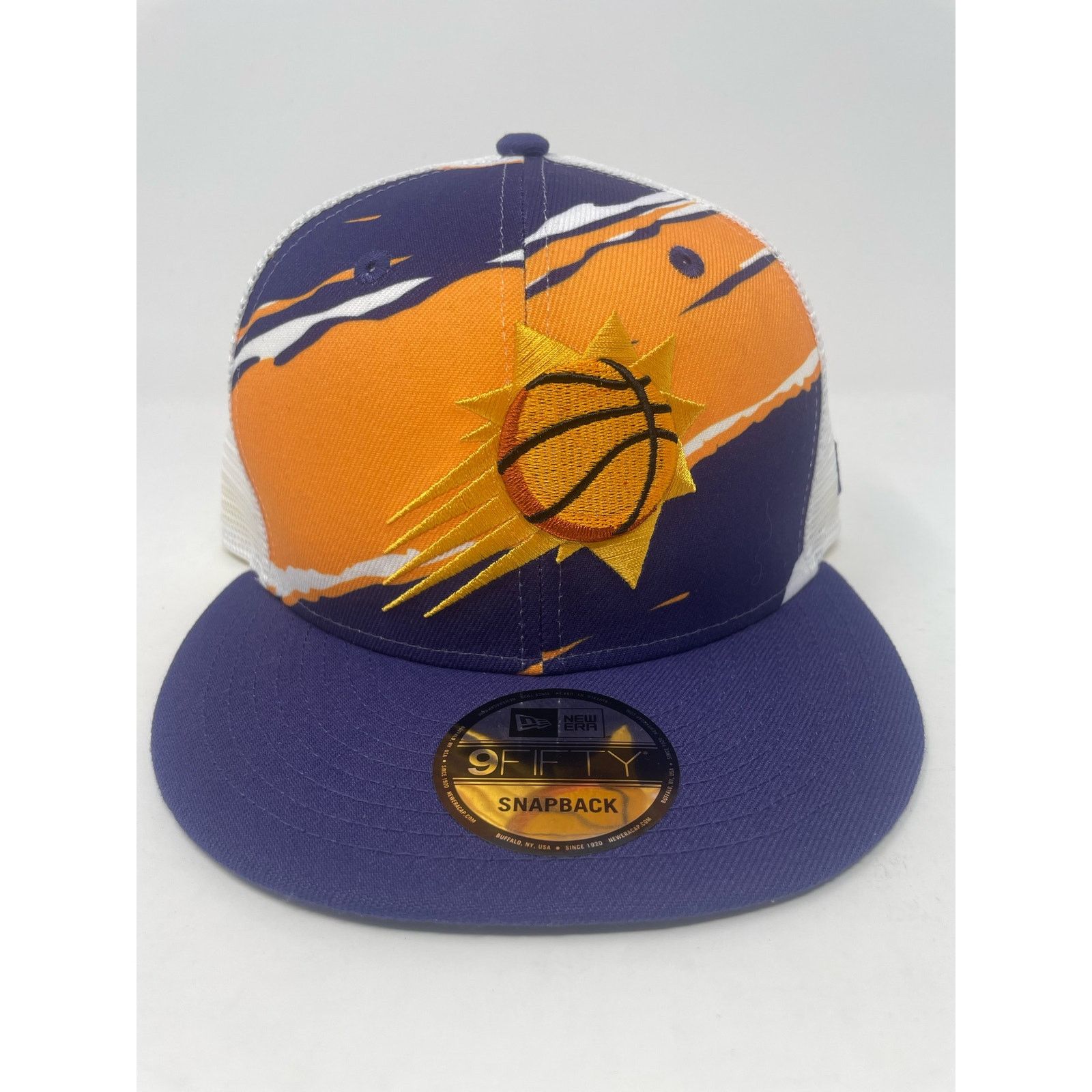 New Era Phoenix Suns New Era Tear 9FIFTY Trucker Snapback NBA Hat Size ONE SIZE - 1 Thumbnail