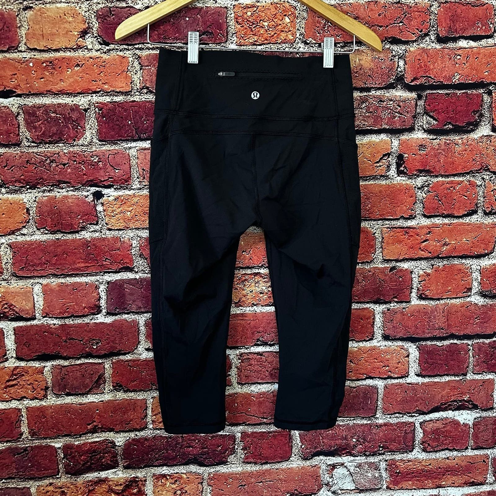 Lululemon Black Lululemon Leggings size 6 Size 28" / US 6 / IT 42 - 3 Thumbnail