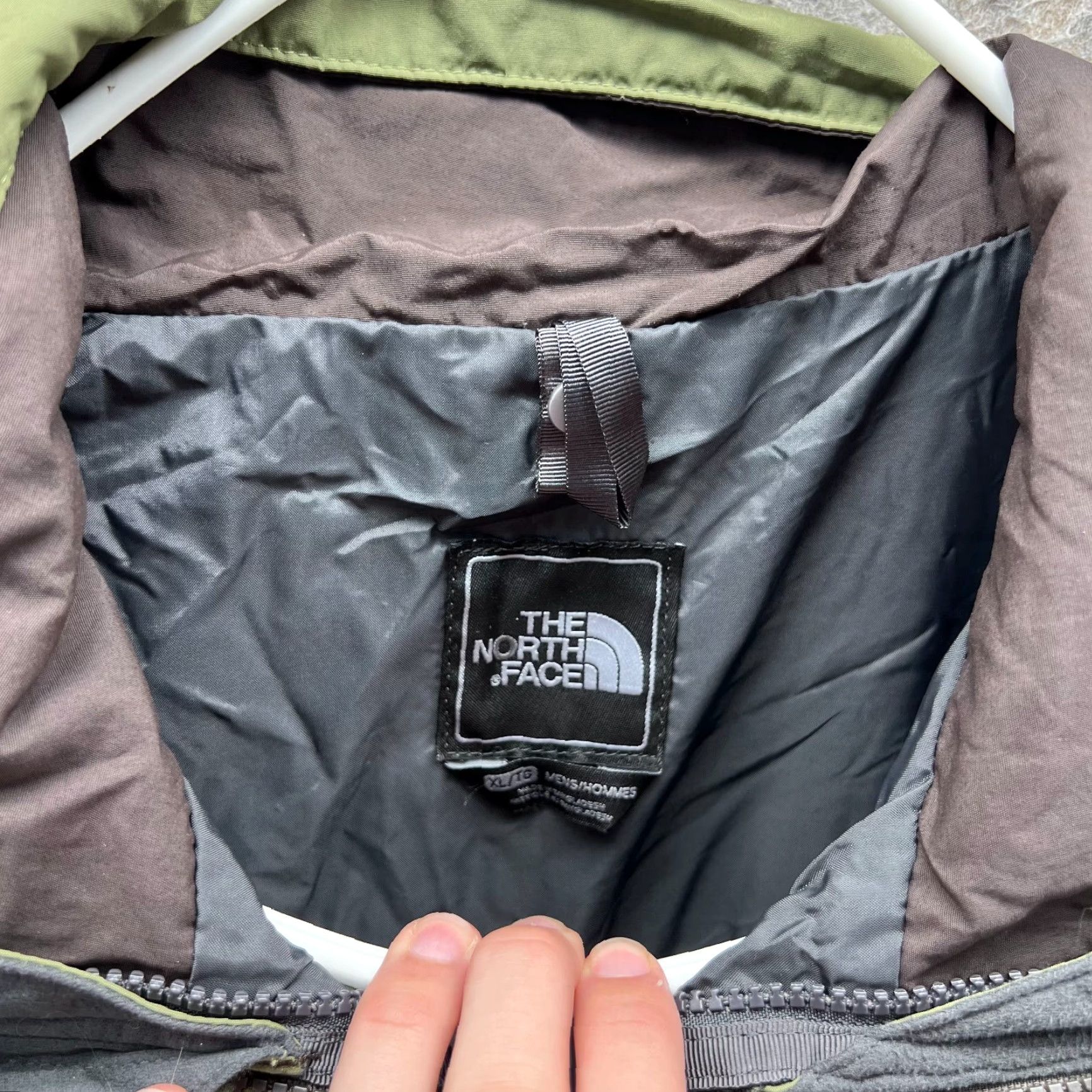 The North Face The North Face Jacket Mens XL Green Windbreaker Hooded Full Zip Hyvent Size US XL / EU 56 / 4 - 4 Thumbnail