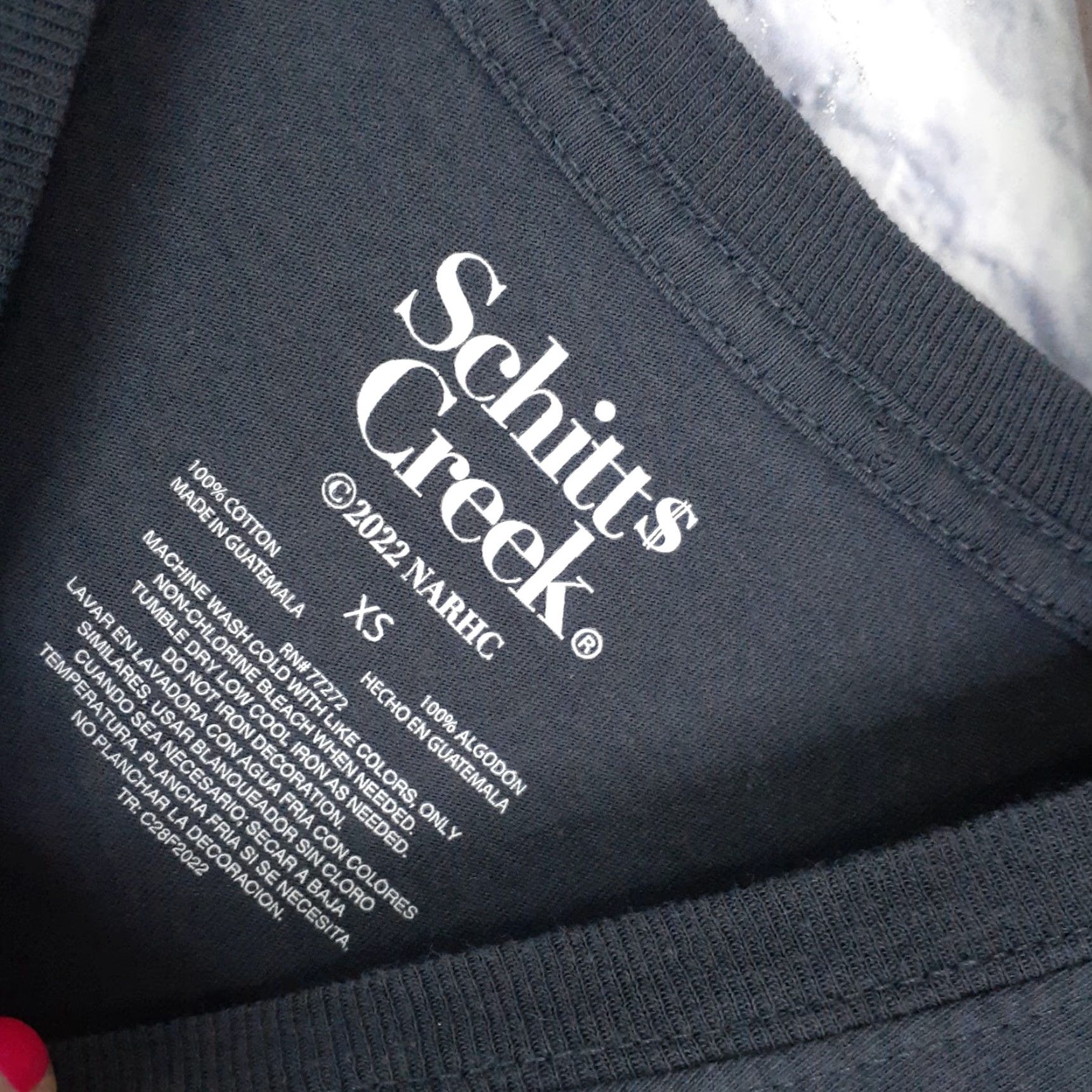 Vintage Schitt's Creek Rose Apothecary Graphic T Shirt Short Sleeve XS Regular Women Gray 100% Cotton Graphic Print TV Theme Vintage No Rush Size XS / US 0-2 / IT 36-38 - 3 Thumbnail