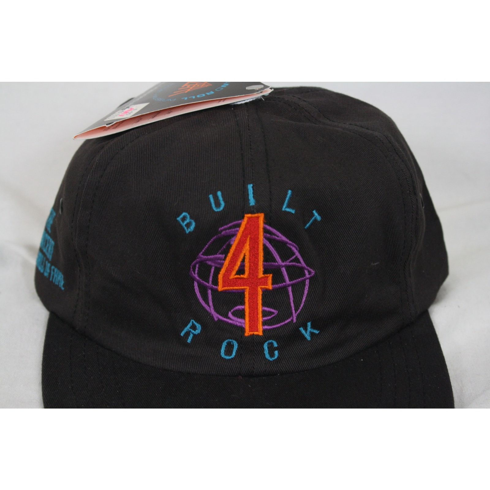 Vintage Vintage 90s Rock n Roll Hall of Fame Flat Brim Hat Size ONE SIZE - 2 Thumbnail