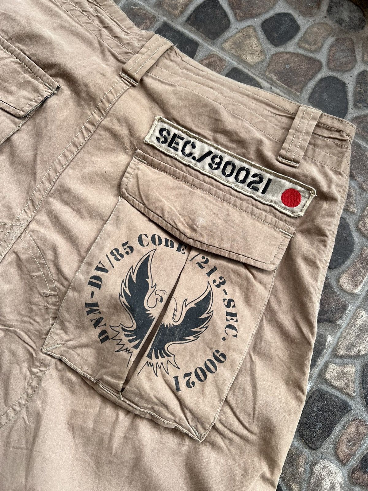 JNCO JNCO Jeans Men’s Vintage 90’s Army Pants in Khaki Size 30 Size US 30 / EU 46 - 4 Thumbnail