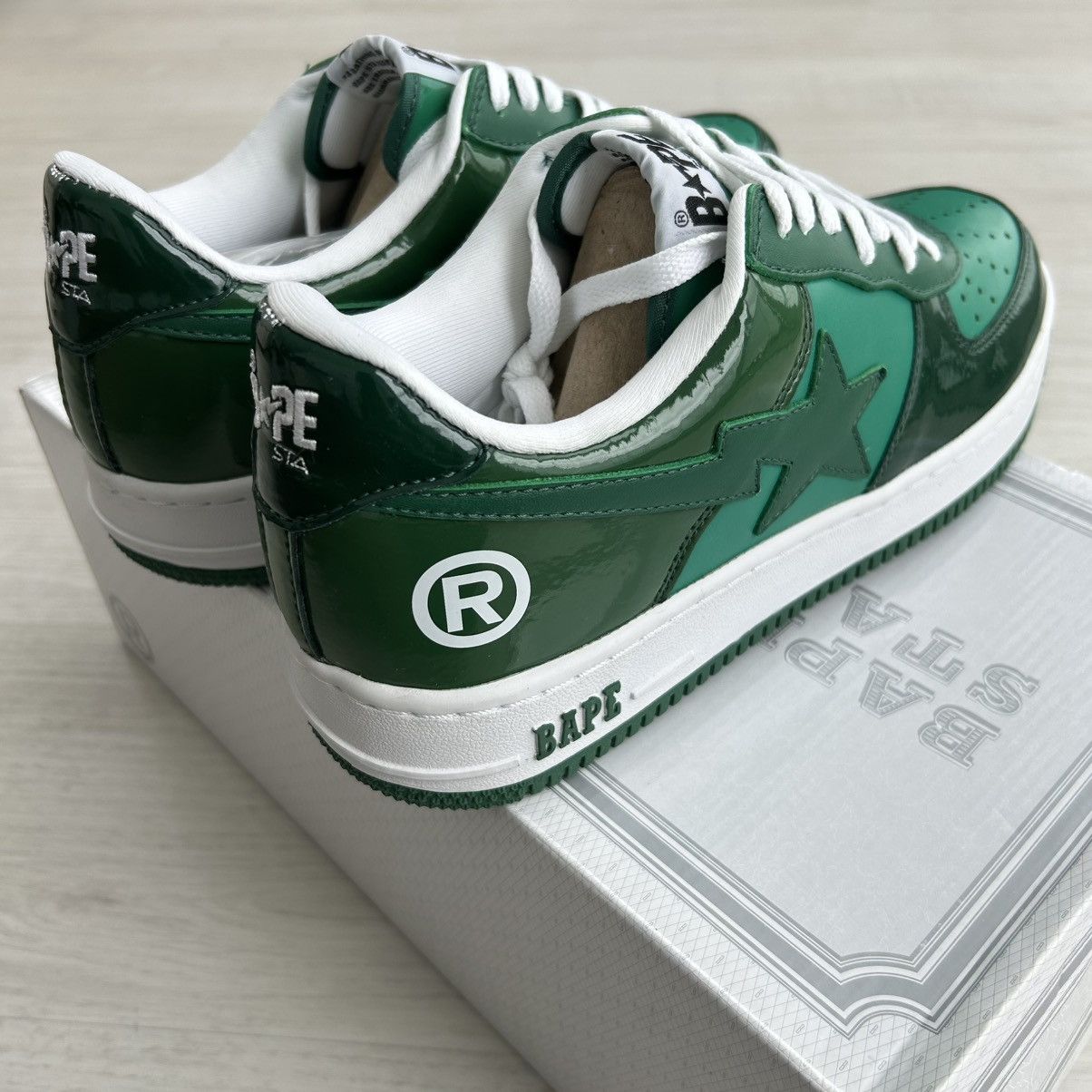 Bape VERY RARE OG 2009 A BATHING APE SHIBUYA EXCLUSIVE BAPESTA Size US 9.5 / EU 42-43 - 4 Thumbnail