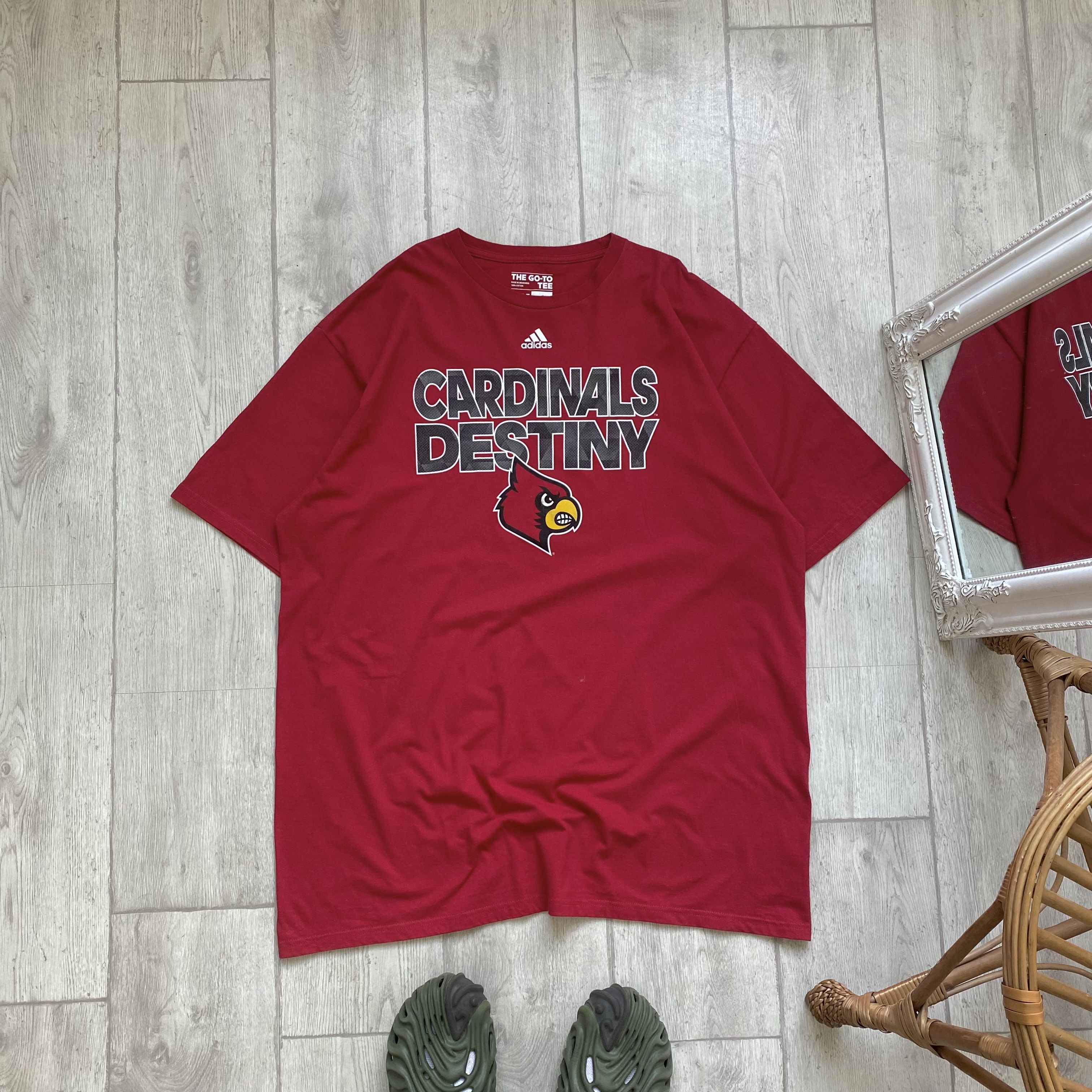 Adidas 🏈 Vintage NFL Arizona Cardinals logo tee MLB Size US XXL / EU 58 / 5 - 1 Thumbnail