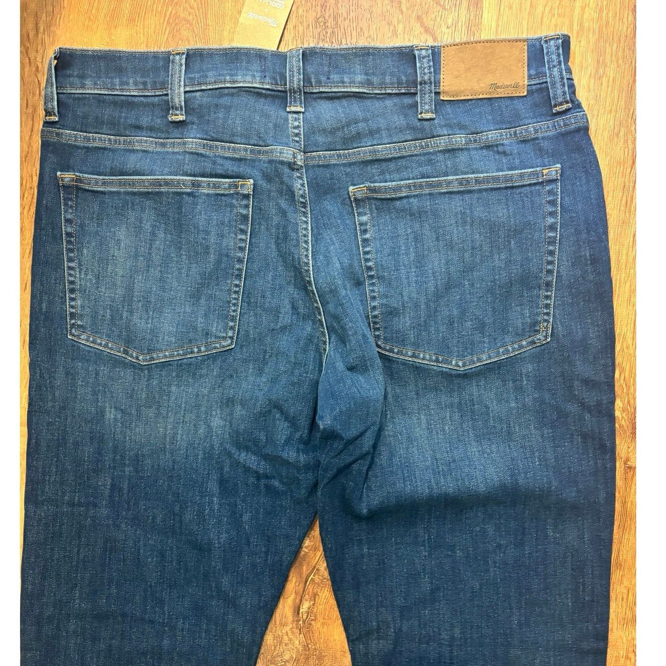 Madewell NWT Madewell Athletic Slim Jeans: COOLMAX Leeward Size 40x32 Size US 40 / EU 56 - 9 Thumbnail