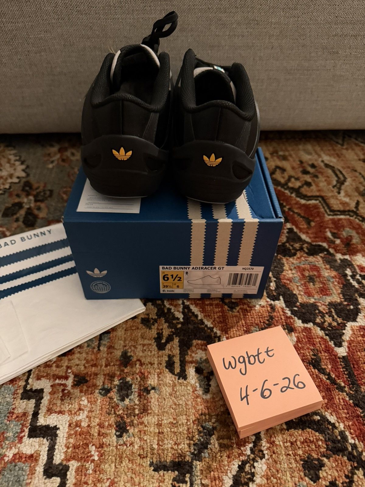 Adidas adidas adiracer GT Size US 6.5 / EU 39-40 - 4 Thumbnail