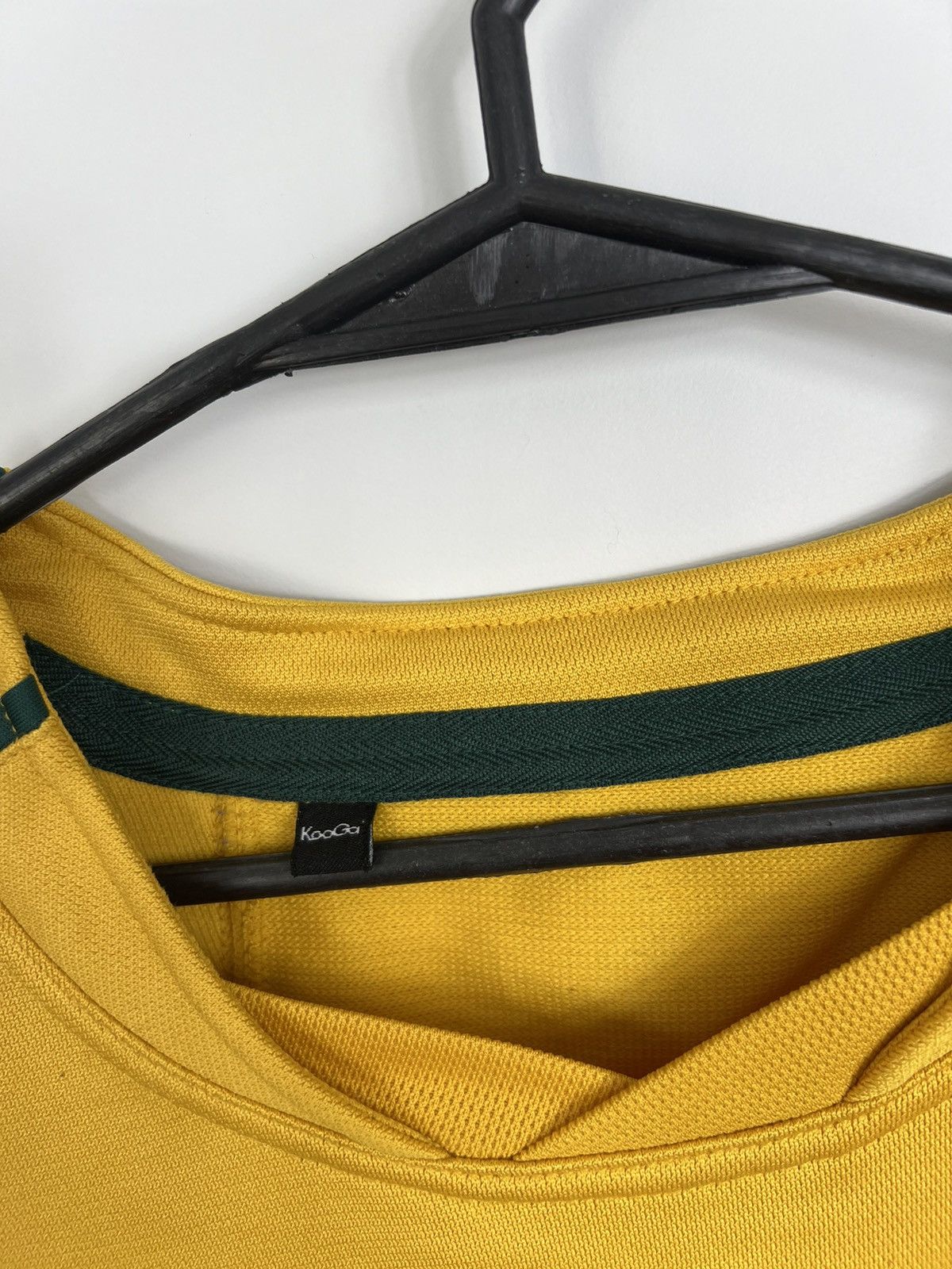 Vintage KooGa Wallabies Rugby Jersey Gold Australian Rugby Union Size US L / EU 52-54 / 3 - 3 Thumbnail