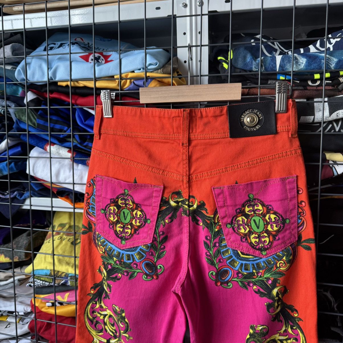 Versace Versace Jeans Couture Jeans Audrey 71HAB5TL Multicolore Size 25" / US 0 / IT 36 - 9 Thumbnail