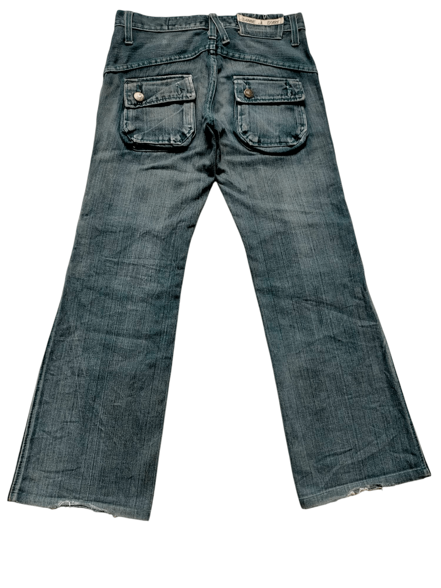 If Six Was Nine × Japanese Brand Flare Jeans De Art Bush Pants Boot Cut Denim Size US 32 / EU 48 - 2 Thumbnail