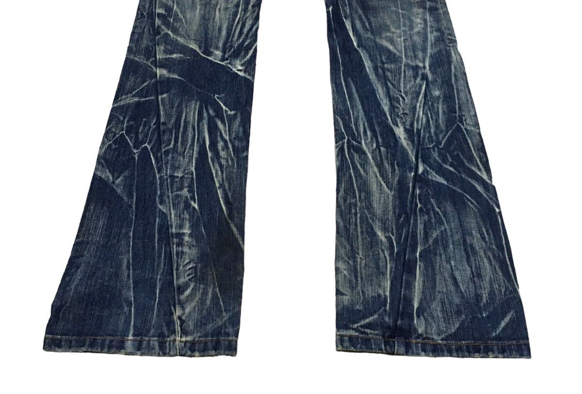 Le Grande Bleu (L.G.B.) Rare Design Vintage Japanese Brand Nvlaus Jeans 1990s Size US 32 / EU 48 - 5 Thumbnail