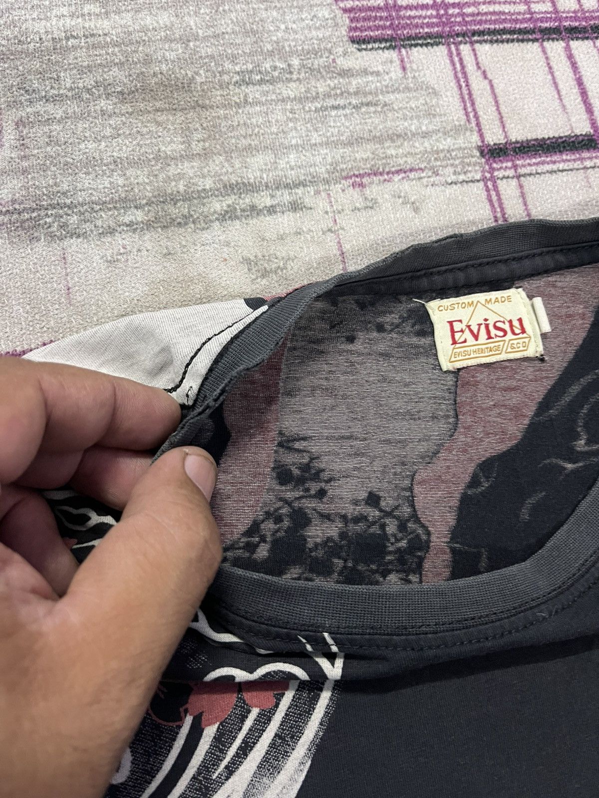Evisu VINTAGE EVISU KOI FISH TEE VERY RARE Size US M / EU 48-50 / 2 - 6 Thumbnail