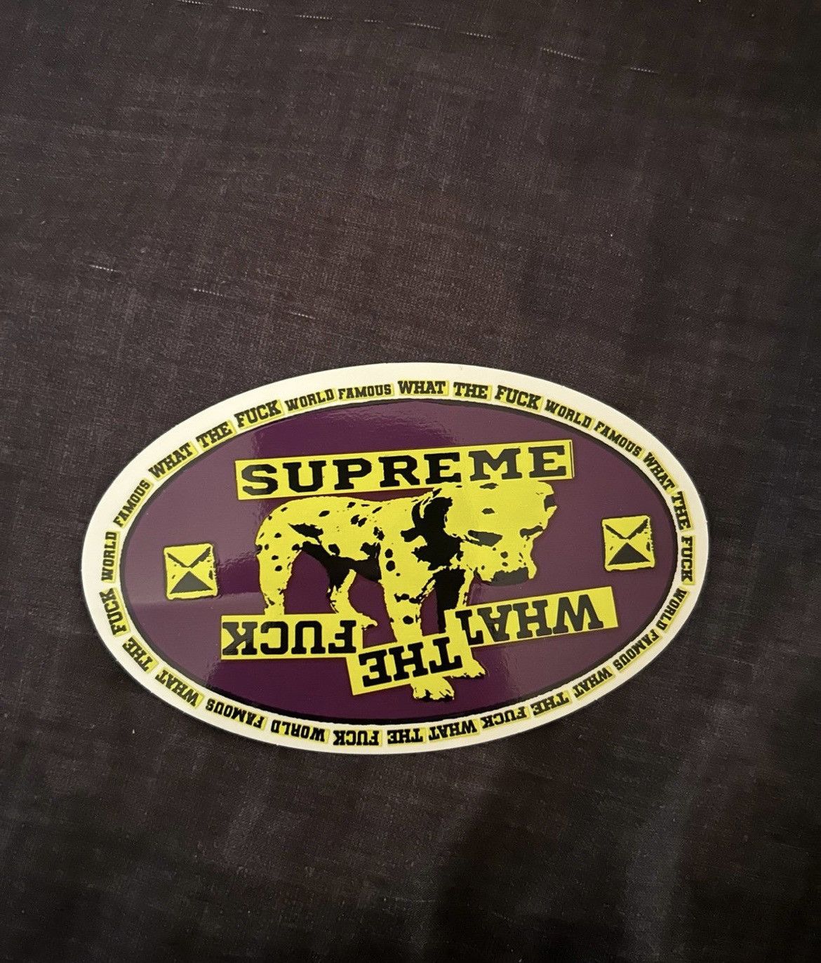 Supreme Vintage supreme sticker available now 100% authentic buy now Size ONE SIZE - 1 Preview