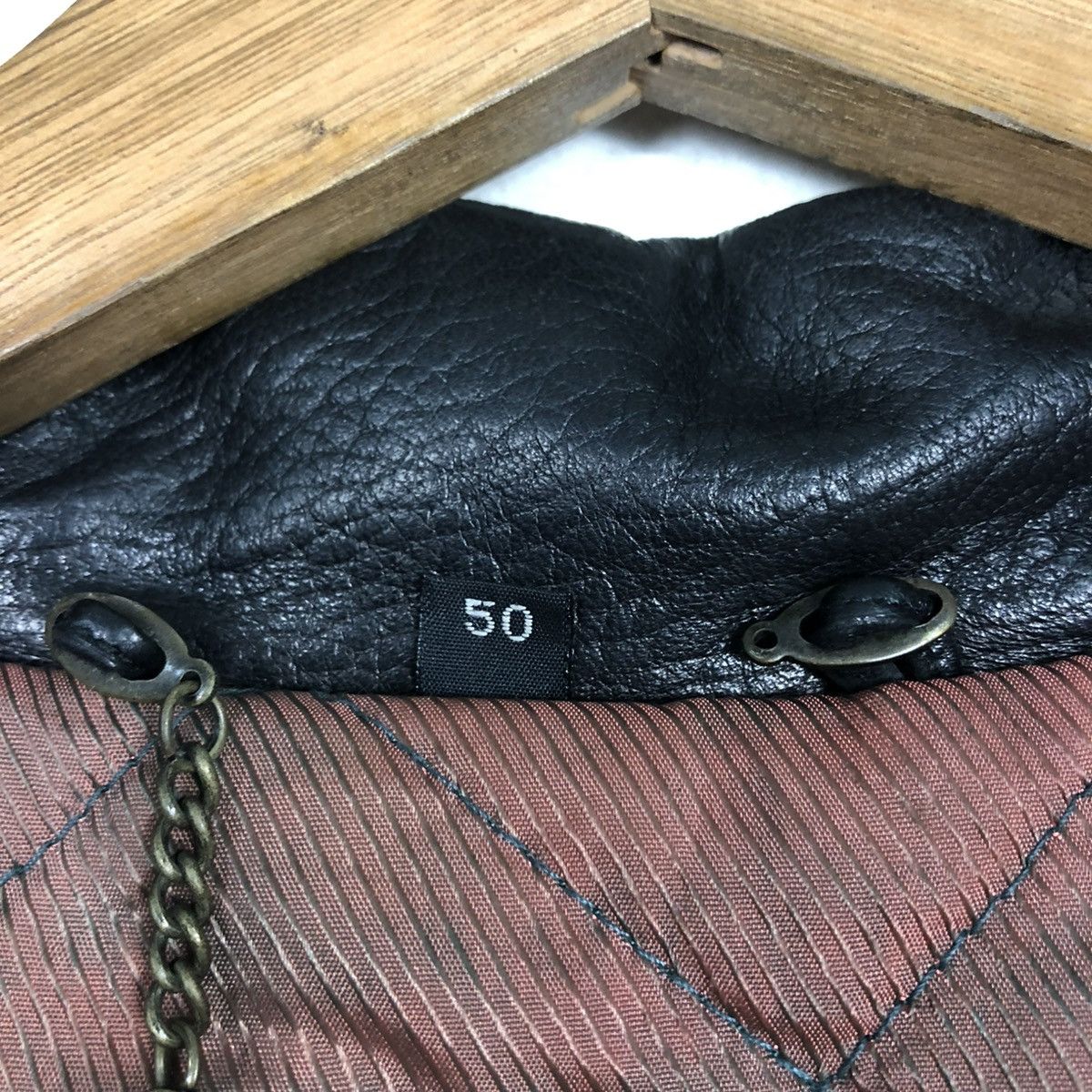 Aero Leathers VINTAGE BIKER GENUINE LEATHER JACKET ECHT LEDER ISSEY MIYAKE Size US M / EU 48-50 / 2 - 22 Thumbnail