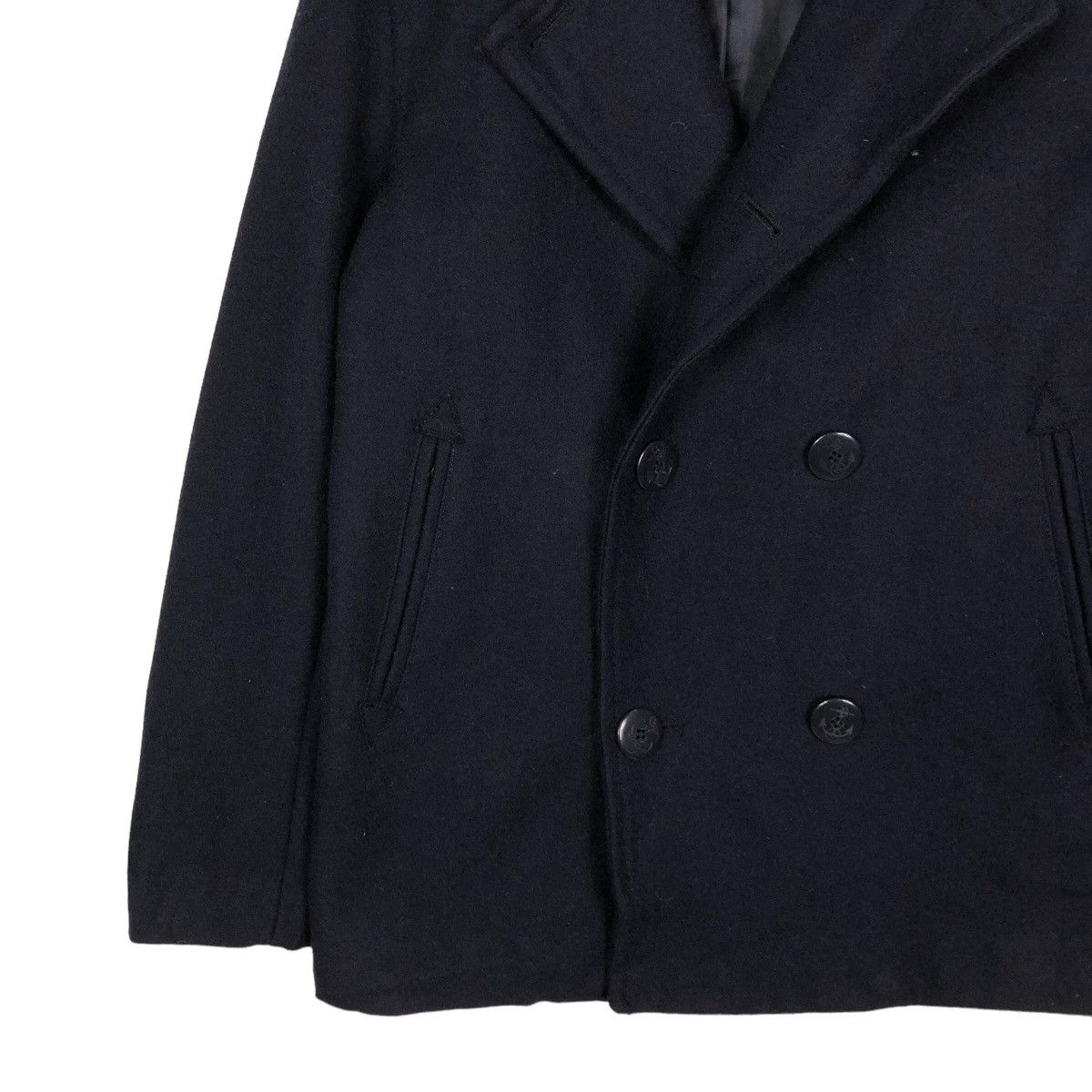 Japanese Brand 🔥Double Collar Biker Jacket Union Blue Traps Issey Miyake Size US XL / EU 56 / 4 - 3 Thumbnail