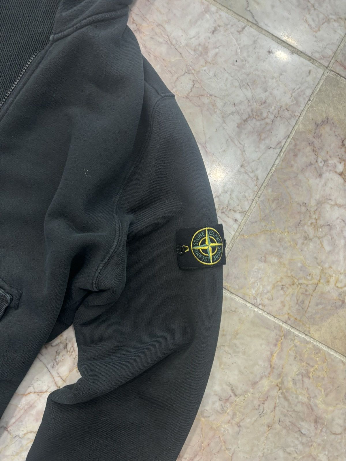 Stone Island Compass Logo Fleece Size US L / EU 52-54 / 3 - 3 Thumbnail