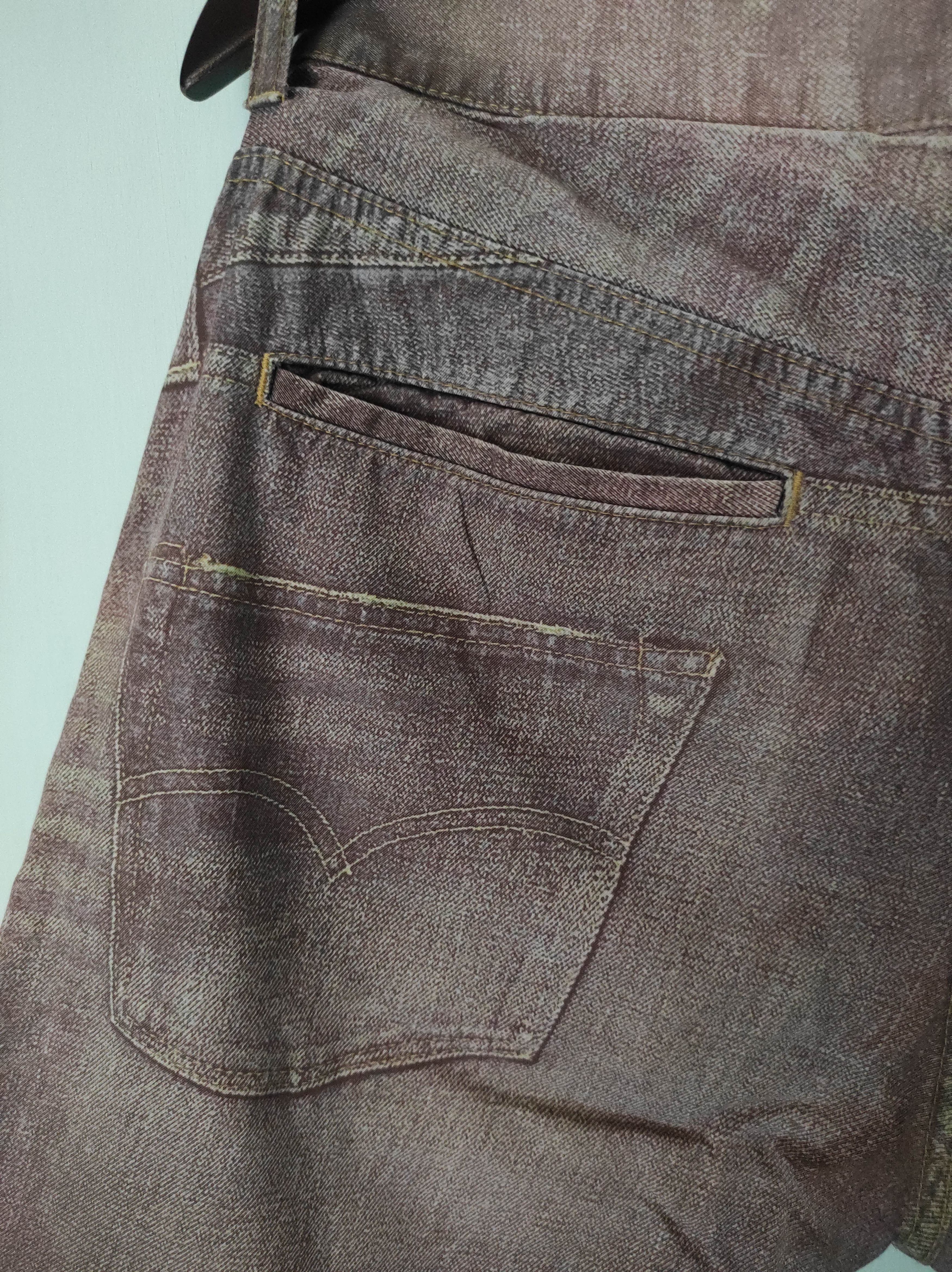 Comme des Garcons RARE Levis 206 x Comme Des Garcons Printed Jeans Pants Size US 30 / EU 46 - 19 Thumbnail