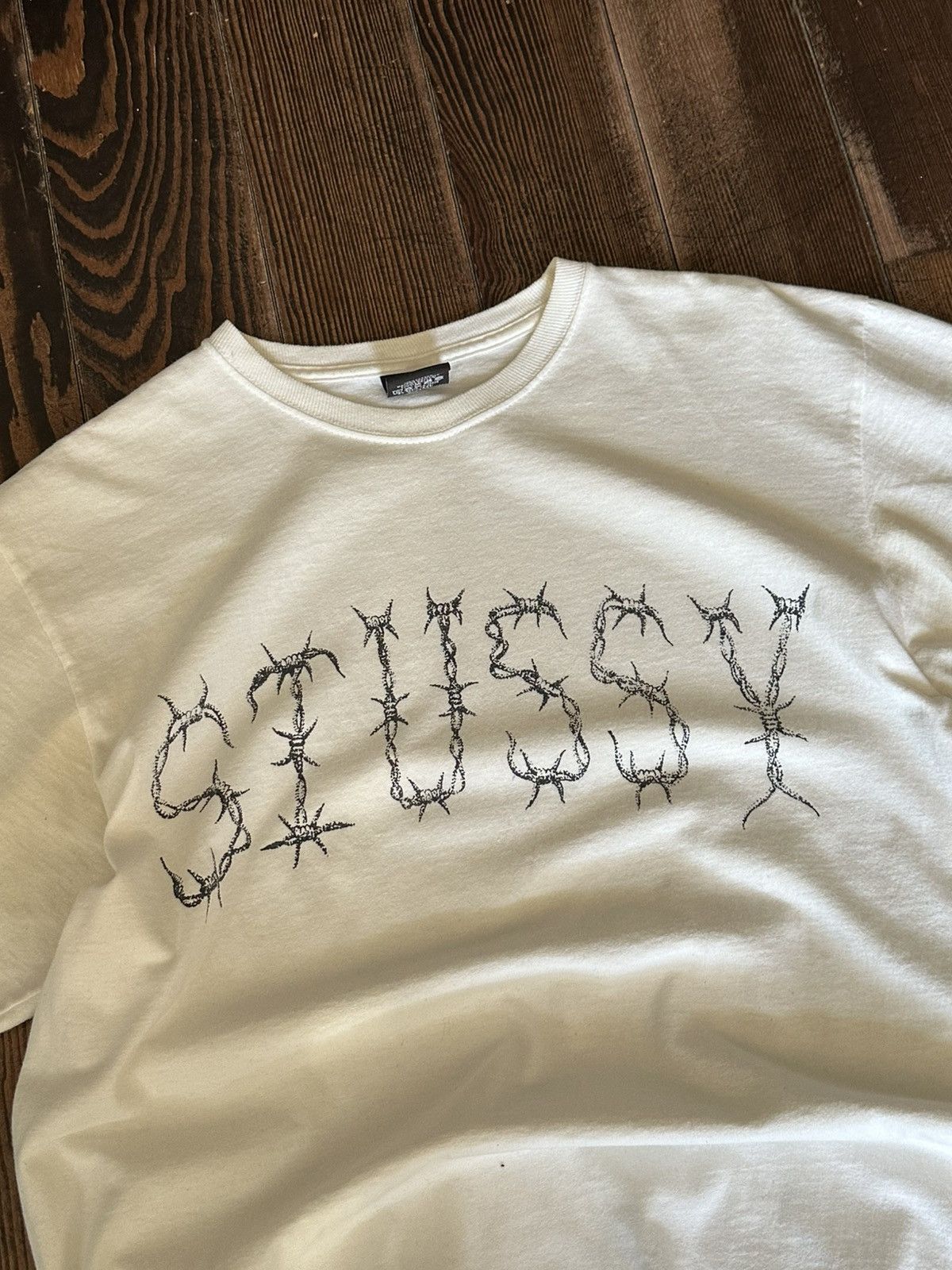 Stussy Stussy Barb Tshirt Size US M / EU 48-50 / 2 - 2 Thumbnail