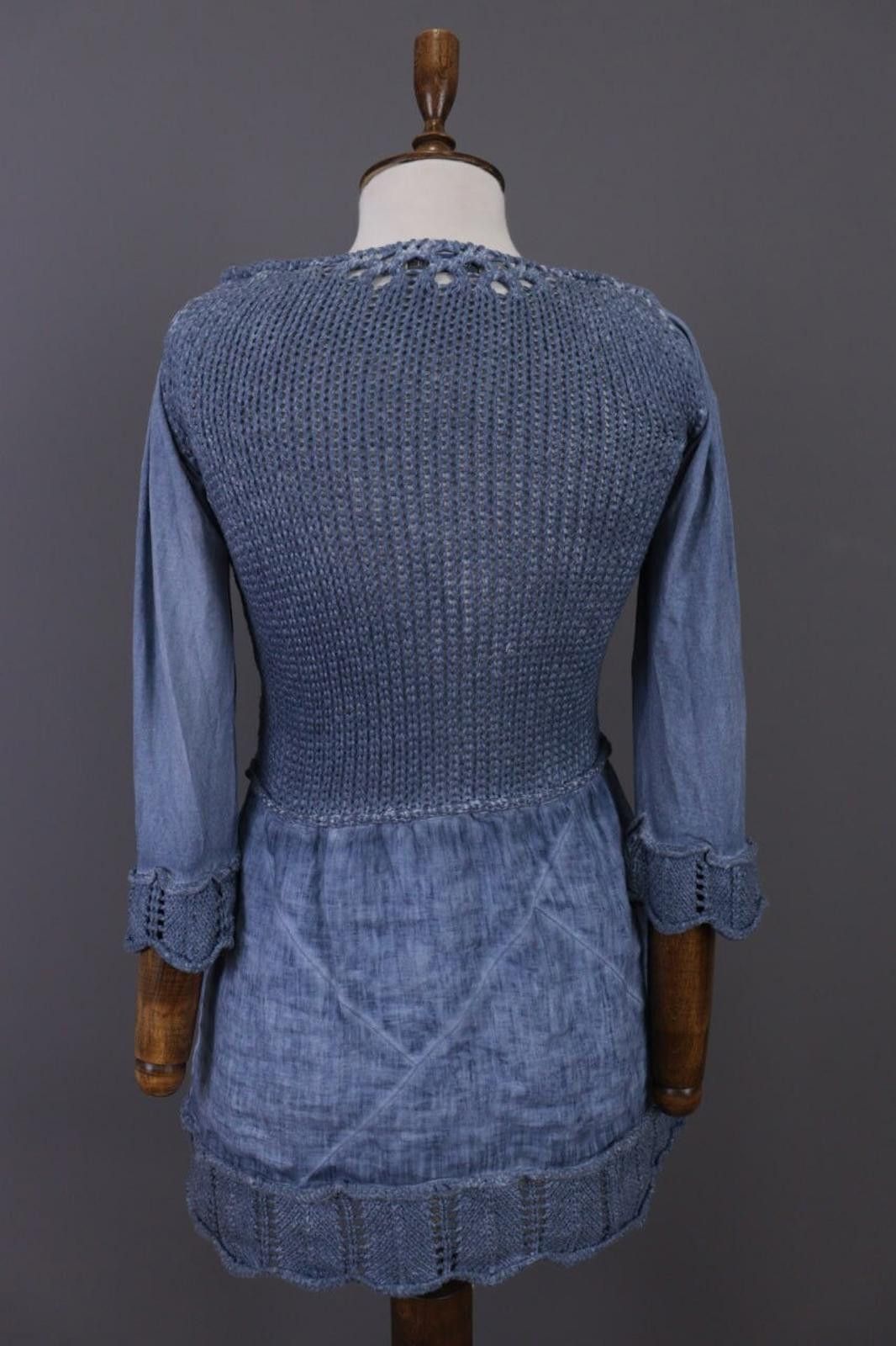 Designer Elisa Cavaletti Club Knit Designed Mesh Knit Dress Size M Size M / US 6-8 / IT 42-44 - 11 Thumbnail