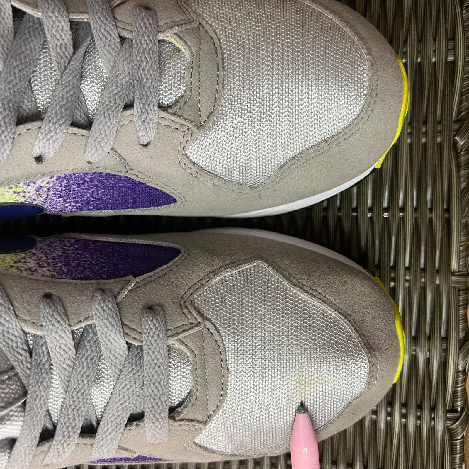 Nike Nike Skylon 2 Gray Volt Purple Size 9.5 Size US 9.5 / EU 42-43 - 10 Thumbnail