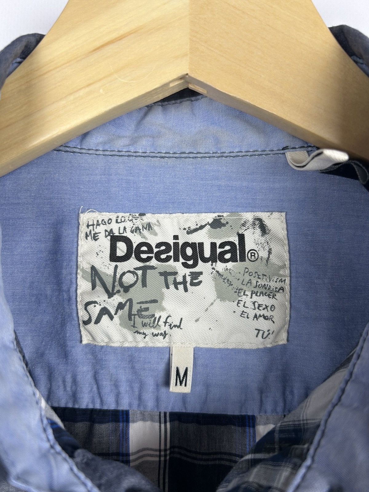 Desigual Desigual Plaid Shirt Buttons Men’s Size M Patchwork Y2K Size US M / EU 48-50 / 2 - 6 Thumbnail