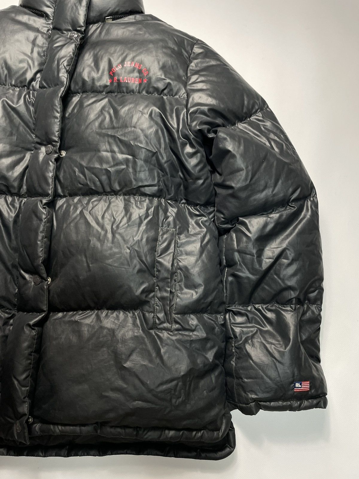 Polo Ralph Lauren Vintage Polo Ralph Lauren Goose Down Puffer Jacket Black Size US M / EU 48-50 / 2 - 3 Thumbnail