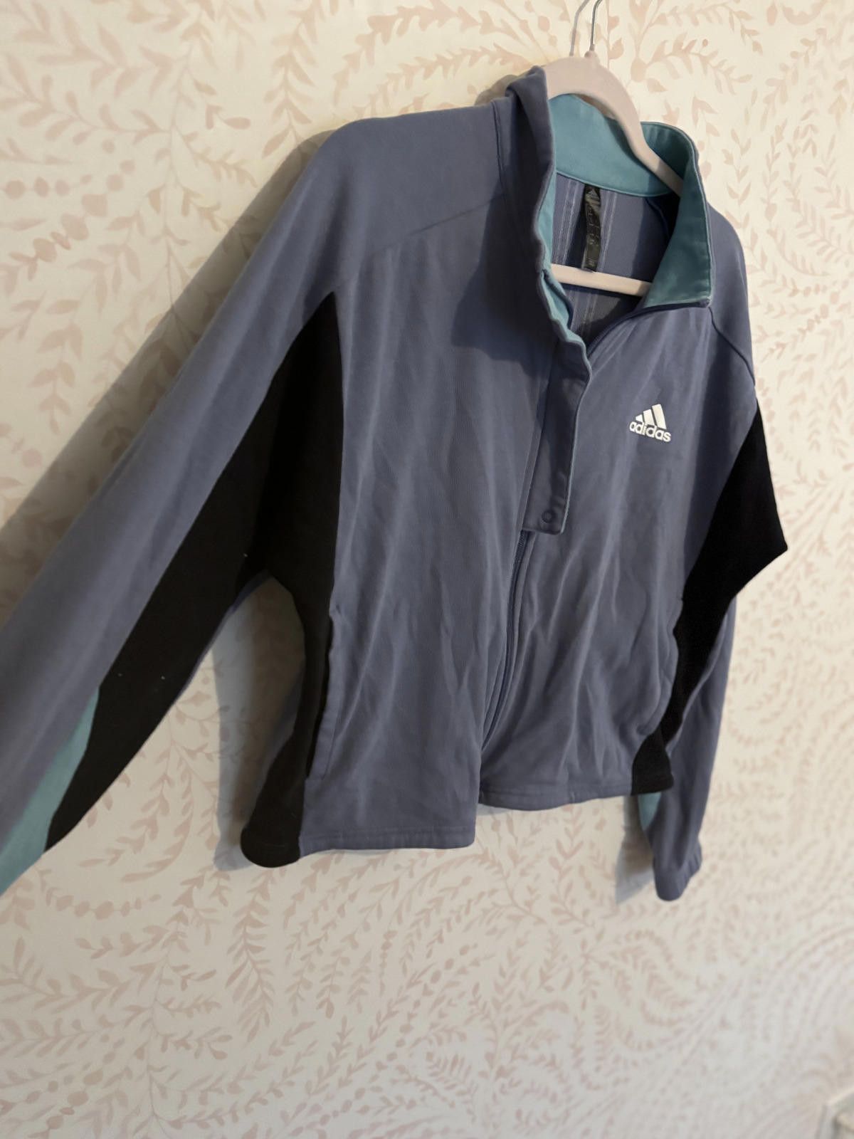 Adidas Adidas Women's Activewear Cropped Sporty Jacket Size M / US 6-8 / IT 42-44 - 2 Thumbnail